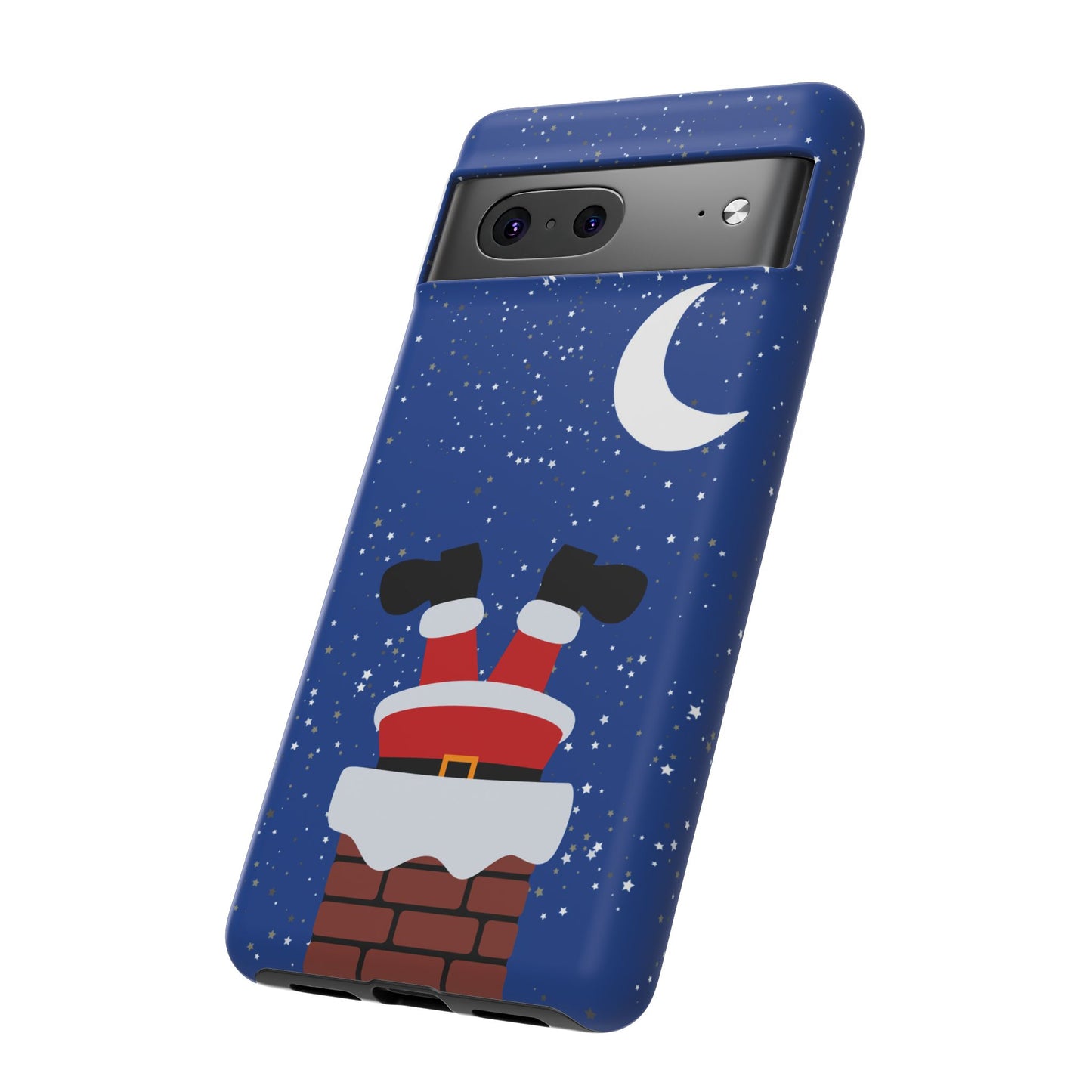 Stuck Santa Phone Case - for Apple, Samsung, and Google Phones