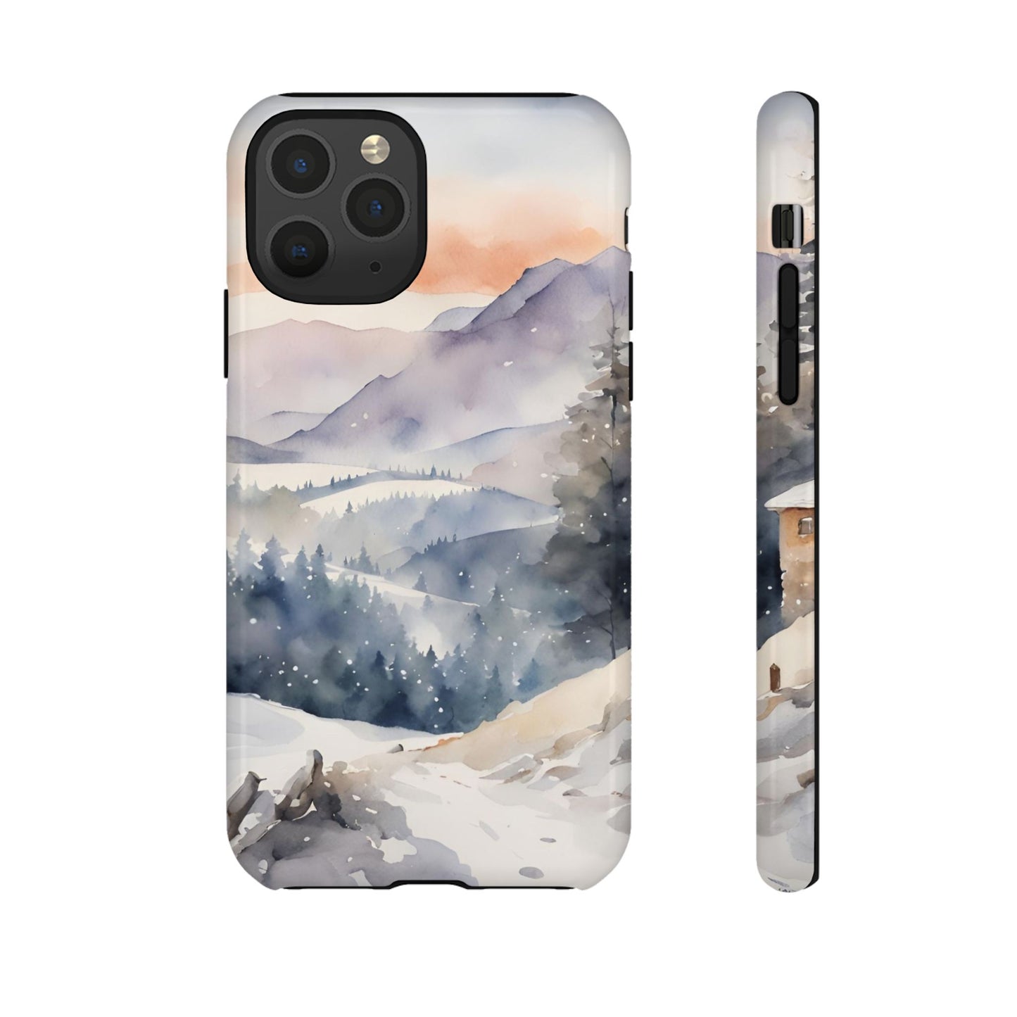 Winter Snowscape Phone Case - for Apple, Samsung, and Google Phones