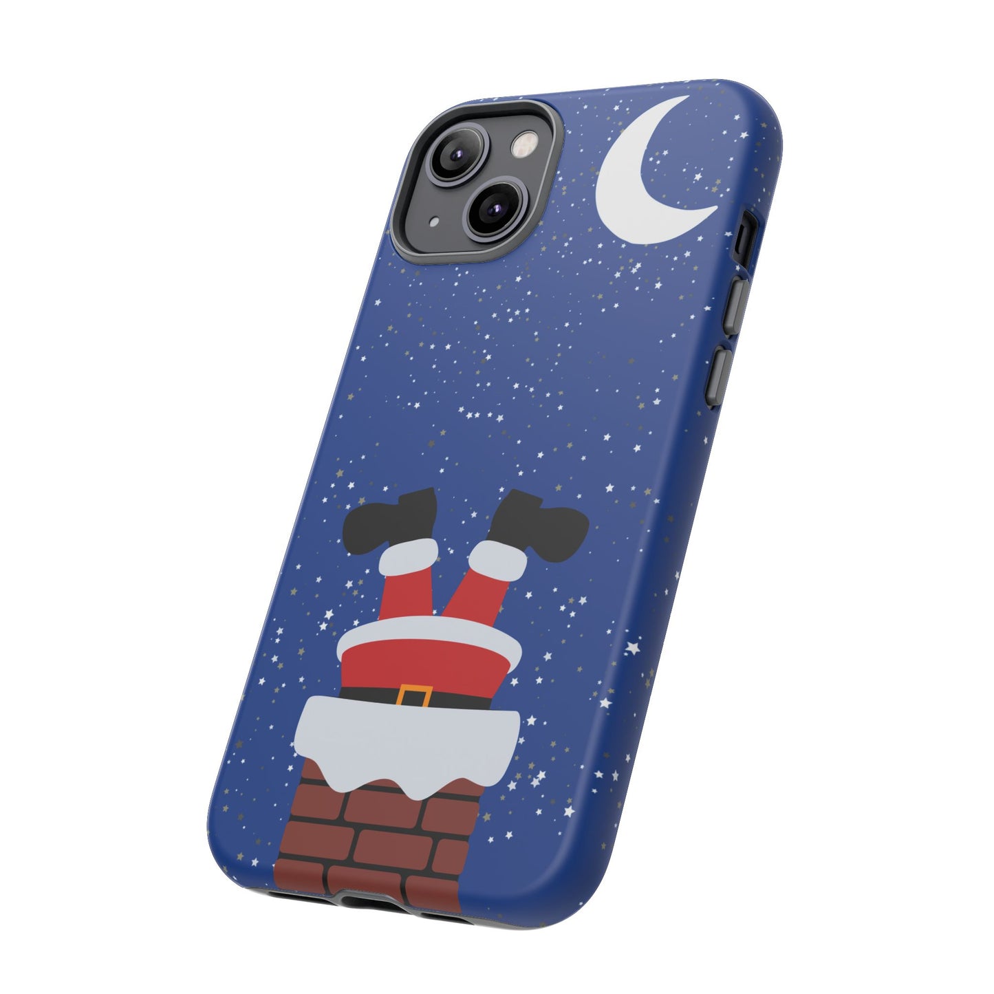 Stuck Santa Phone Case - for Apple, Samsung, and Google Phones