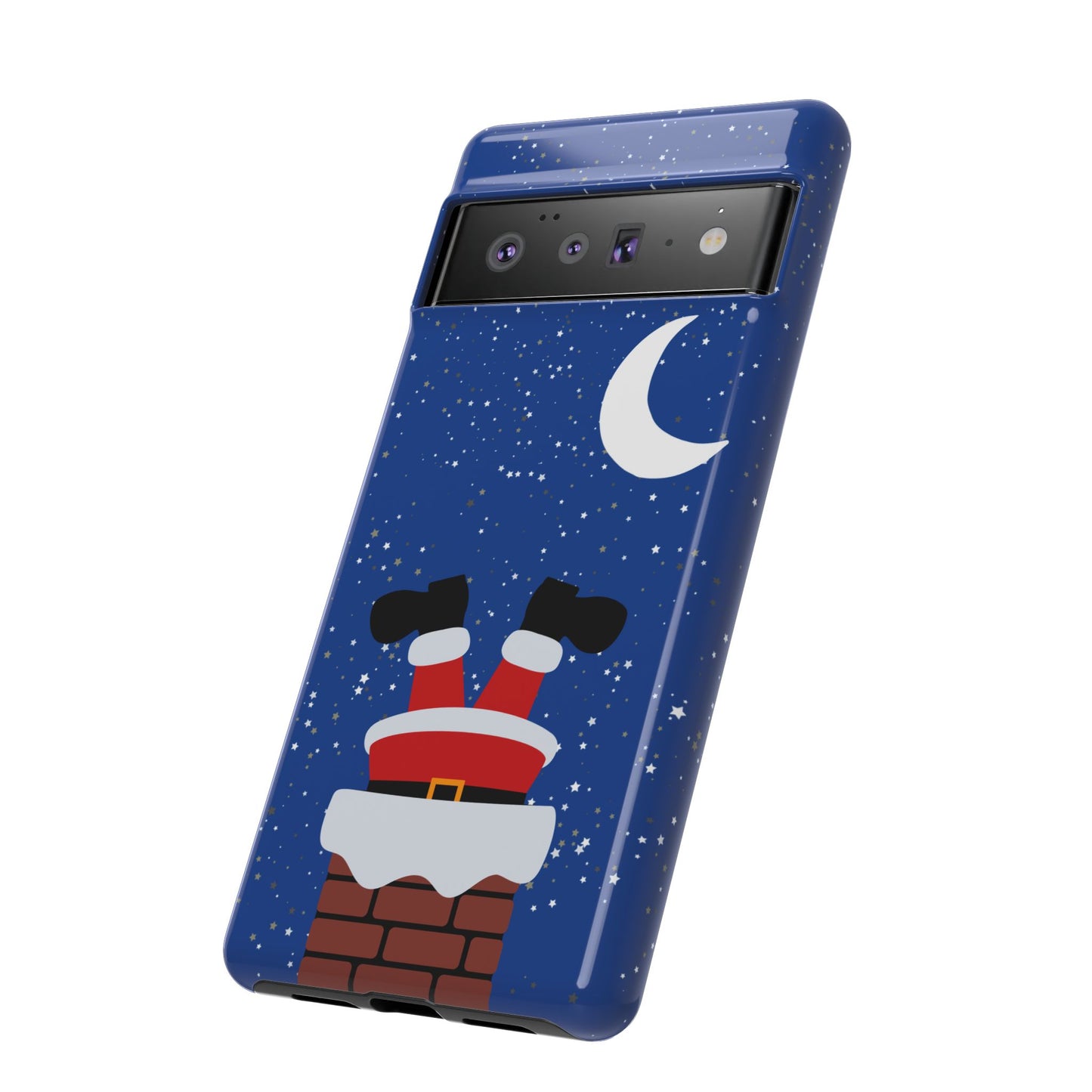 Stuck Santa Phone Case - for Apple, Samsung, and Google Phones