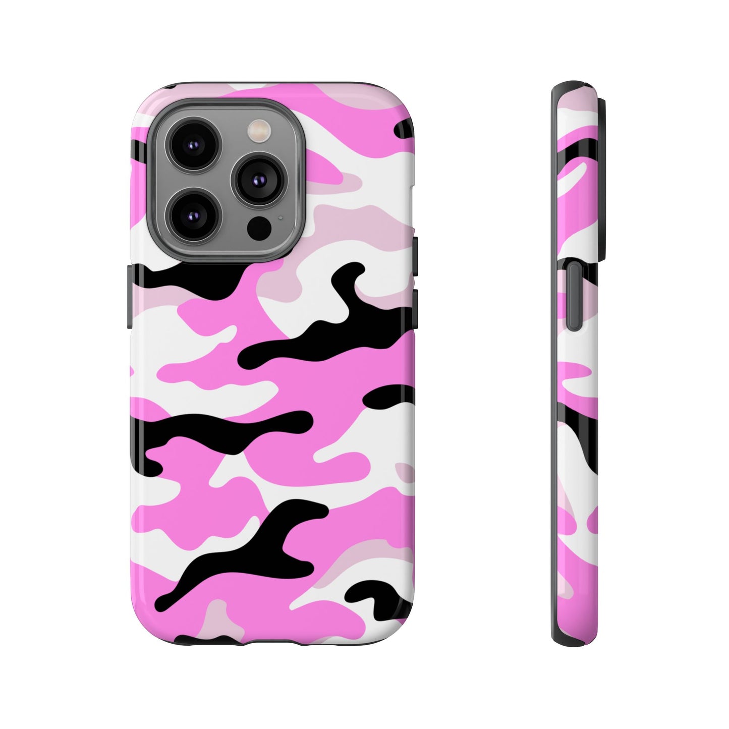 Pink Camo Phone Case - for Apple, Samsung, and Google Phones