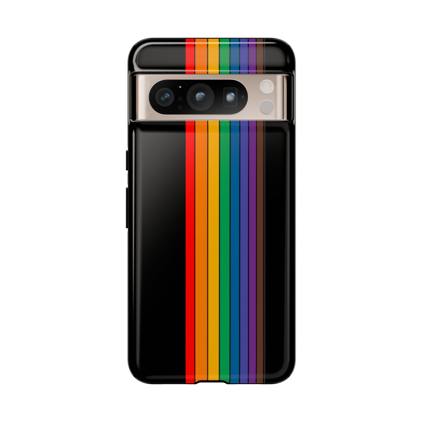 Rainbow Stripe Phone Case - for Apple, Samsung, and Google Phones