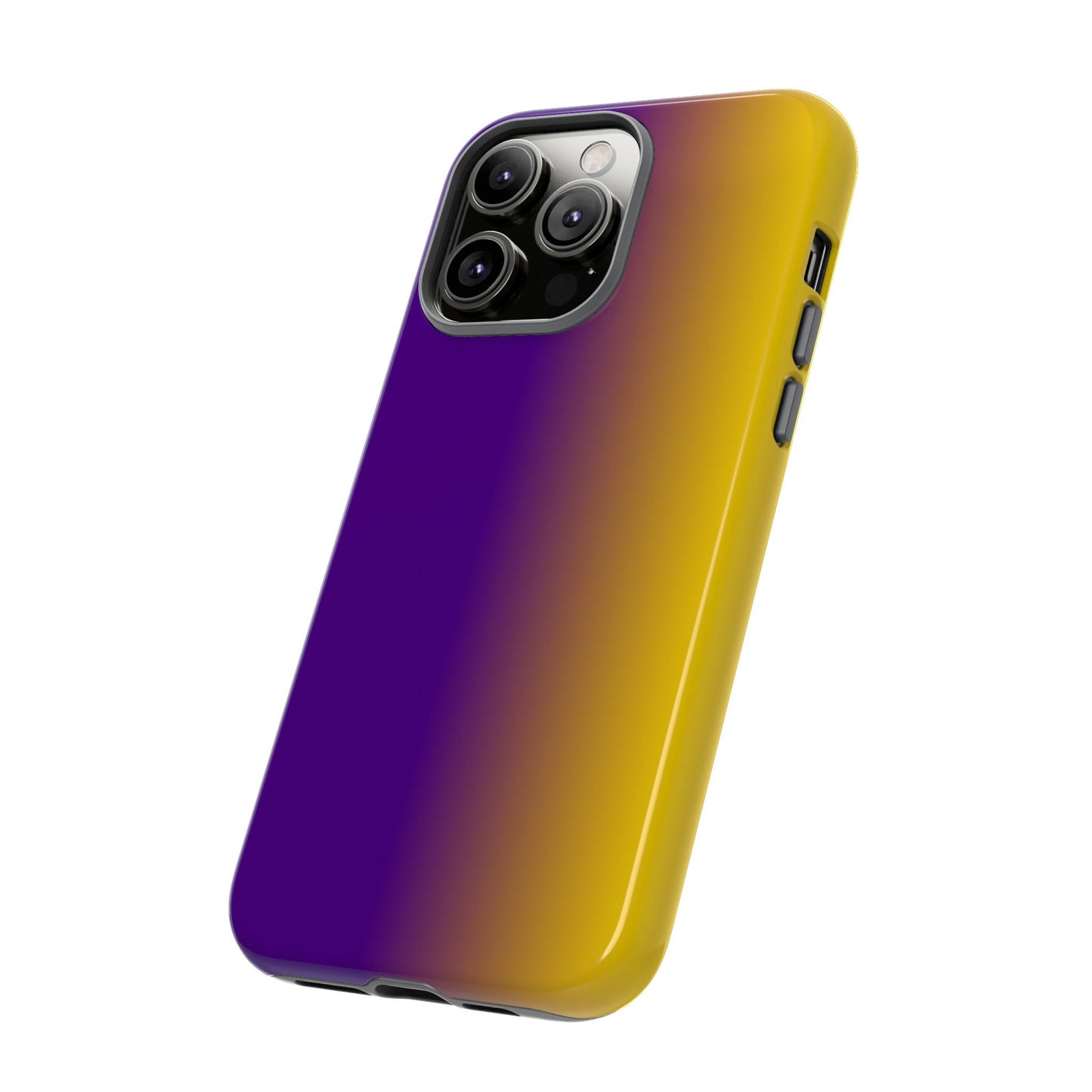 Ombre Purple and Gold Phone Case - for Apple, Samsung, and Google Phones