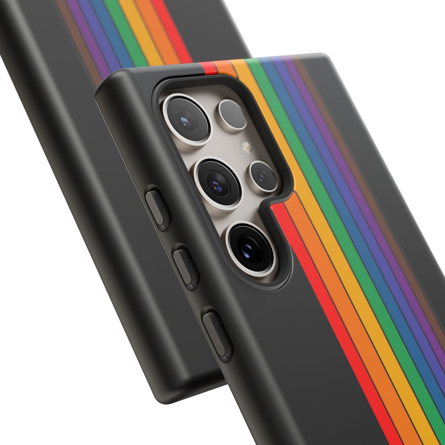 Rainbow Stripe Phone Case - for Apple, Samsung, and Google Phones