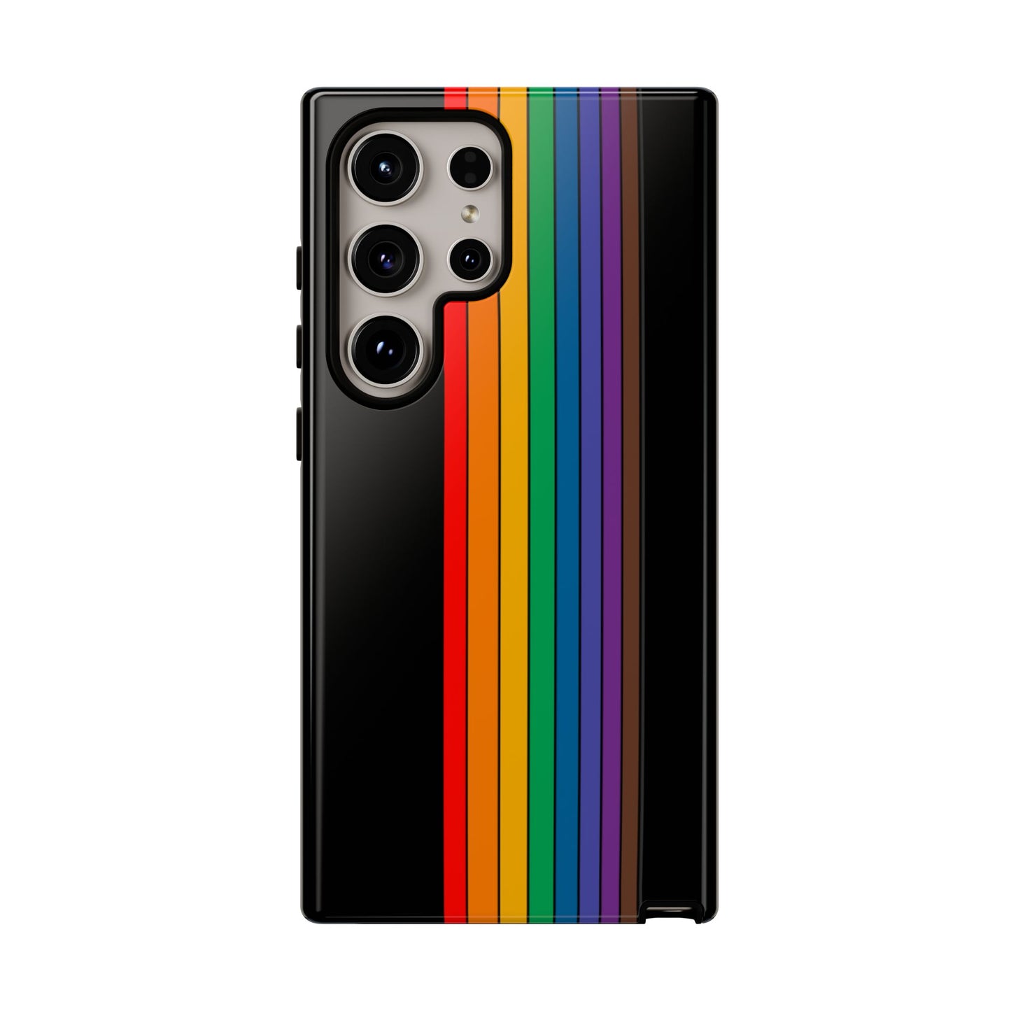 Rainbow Stripe Phone Case - for Apple, Samsung, and Google Phones