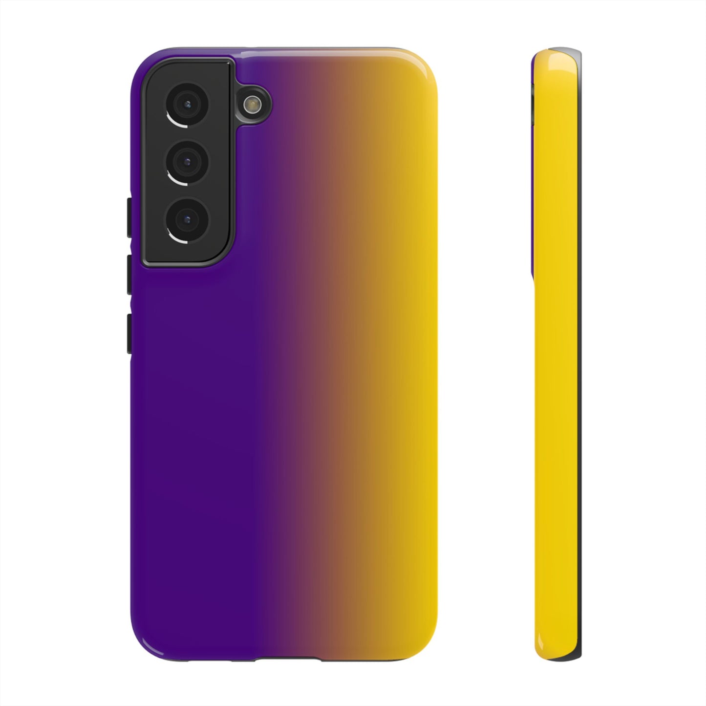 Ombre Purple and Gold Phone Case - for Apple, Samsung, and Google Phones
