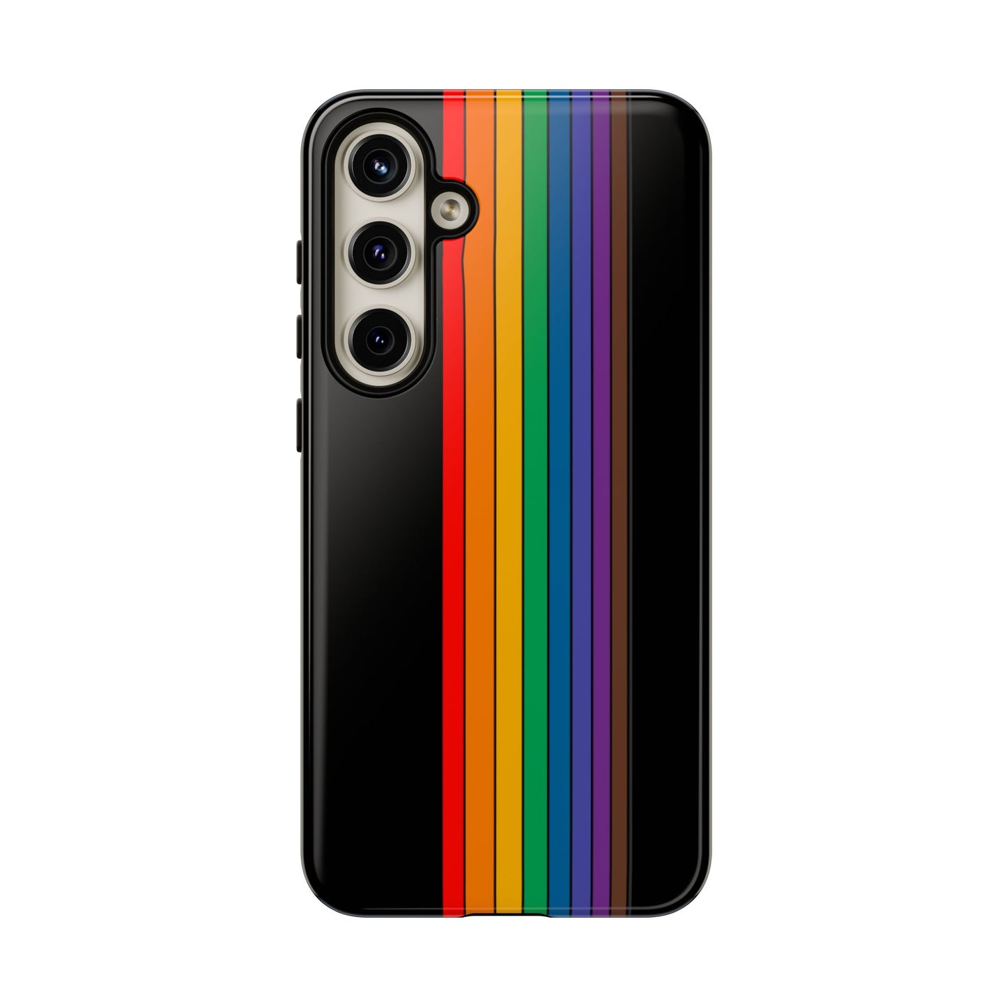 Rainbow Stripe Phone Case - for Apple, Samsung, and Google Phones