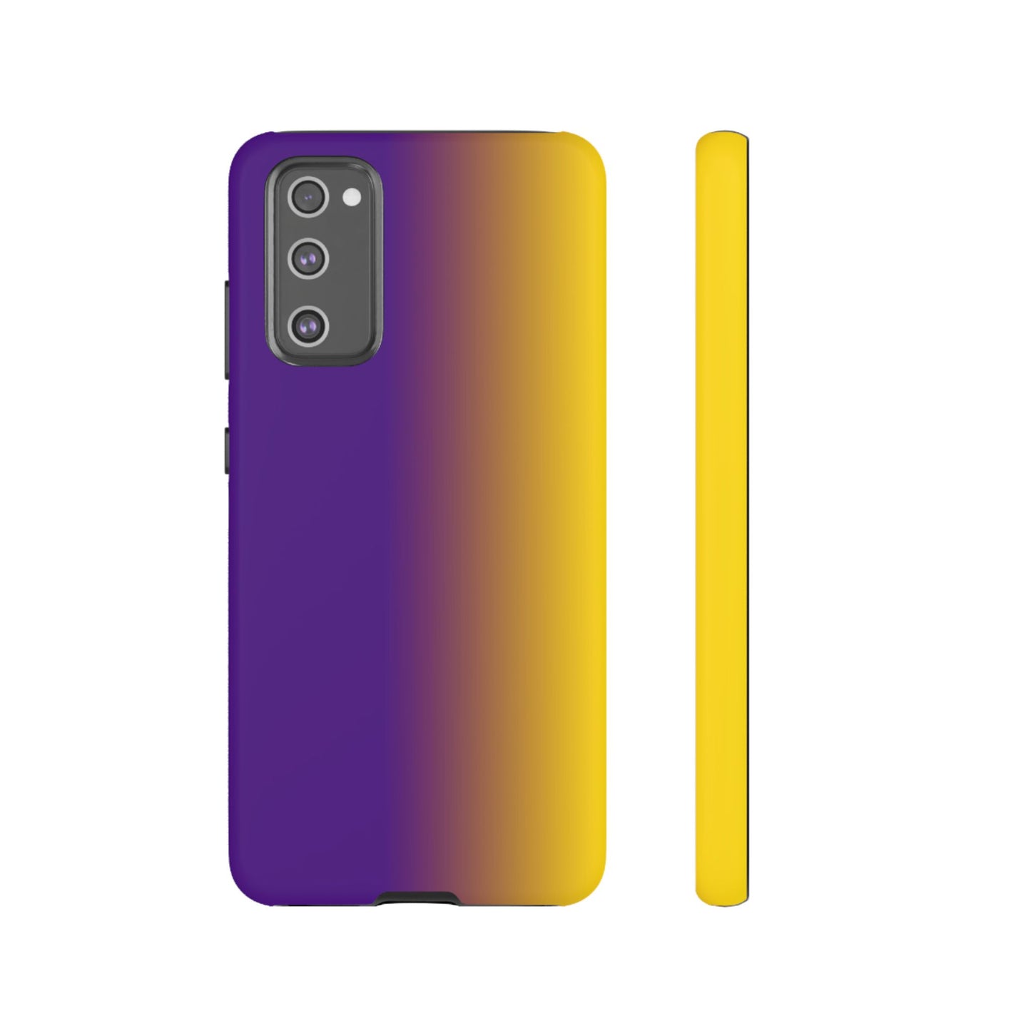 Ombre Purple and Gold Phone Case - for Apple, Samsung, and Google Phones