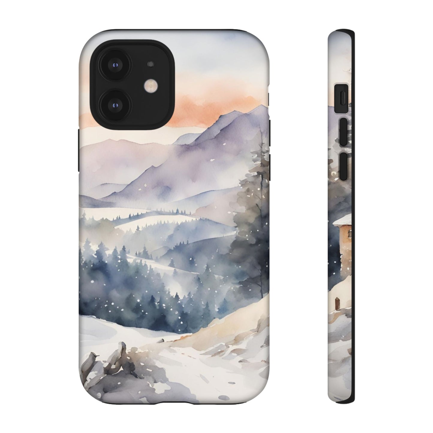 Winter Snowscape Phone Case - for Apple, Samsung, and Google Phones