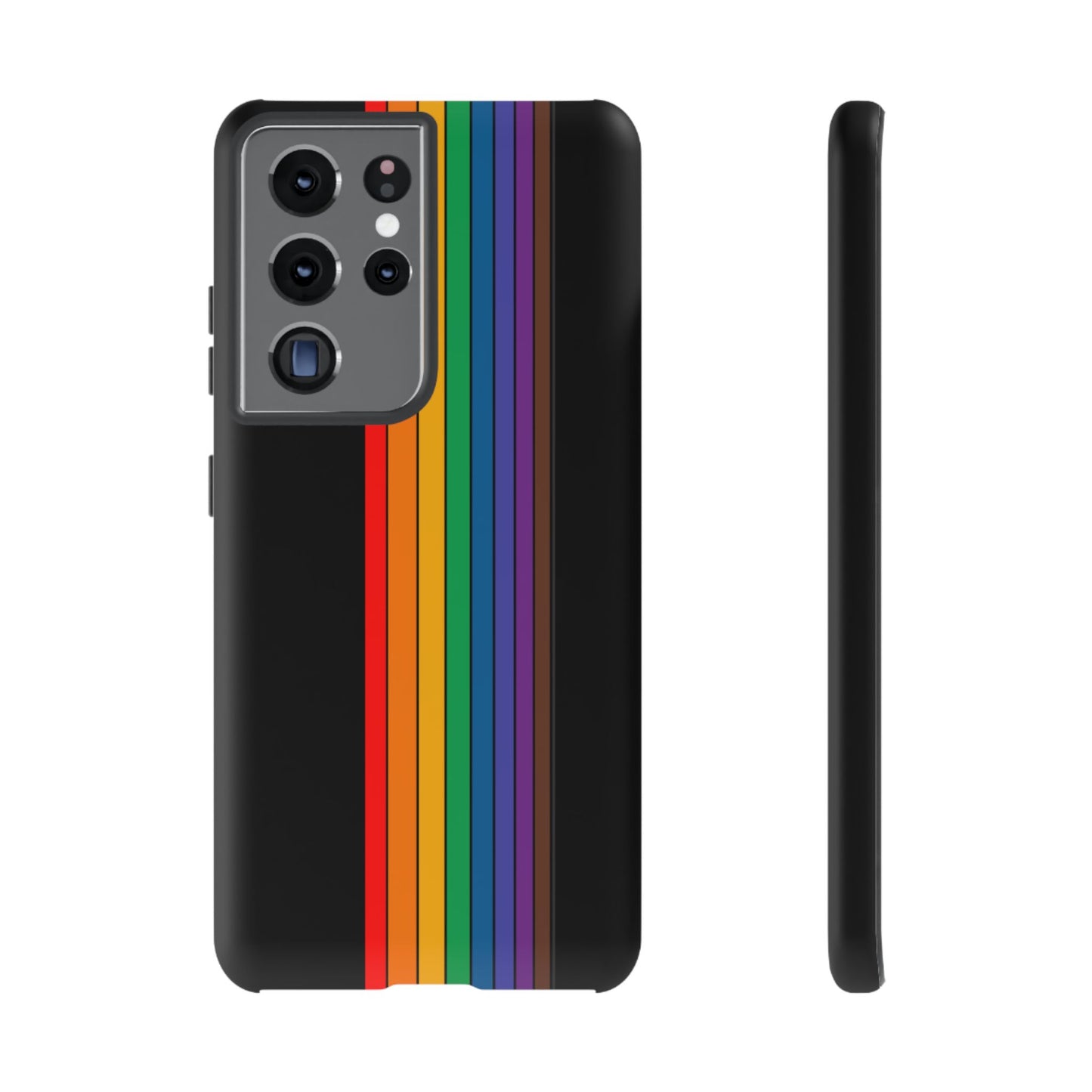 Rainbow Stripe Phone Case - for Apple, Samsung, and Google Phones