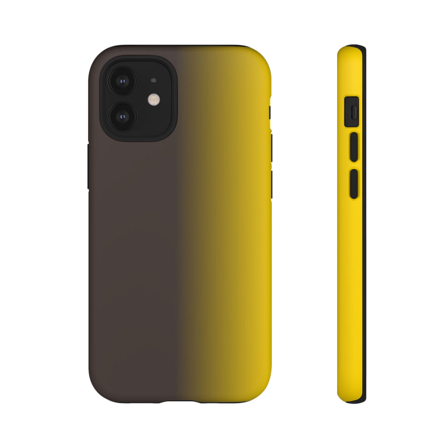 Ombre Brown and Gold Phone Case - for Apple, Samsung, and Google Phones
