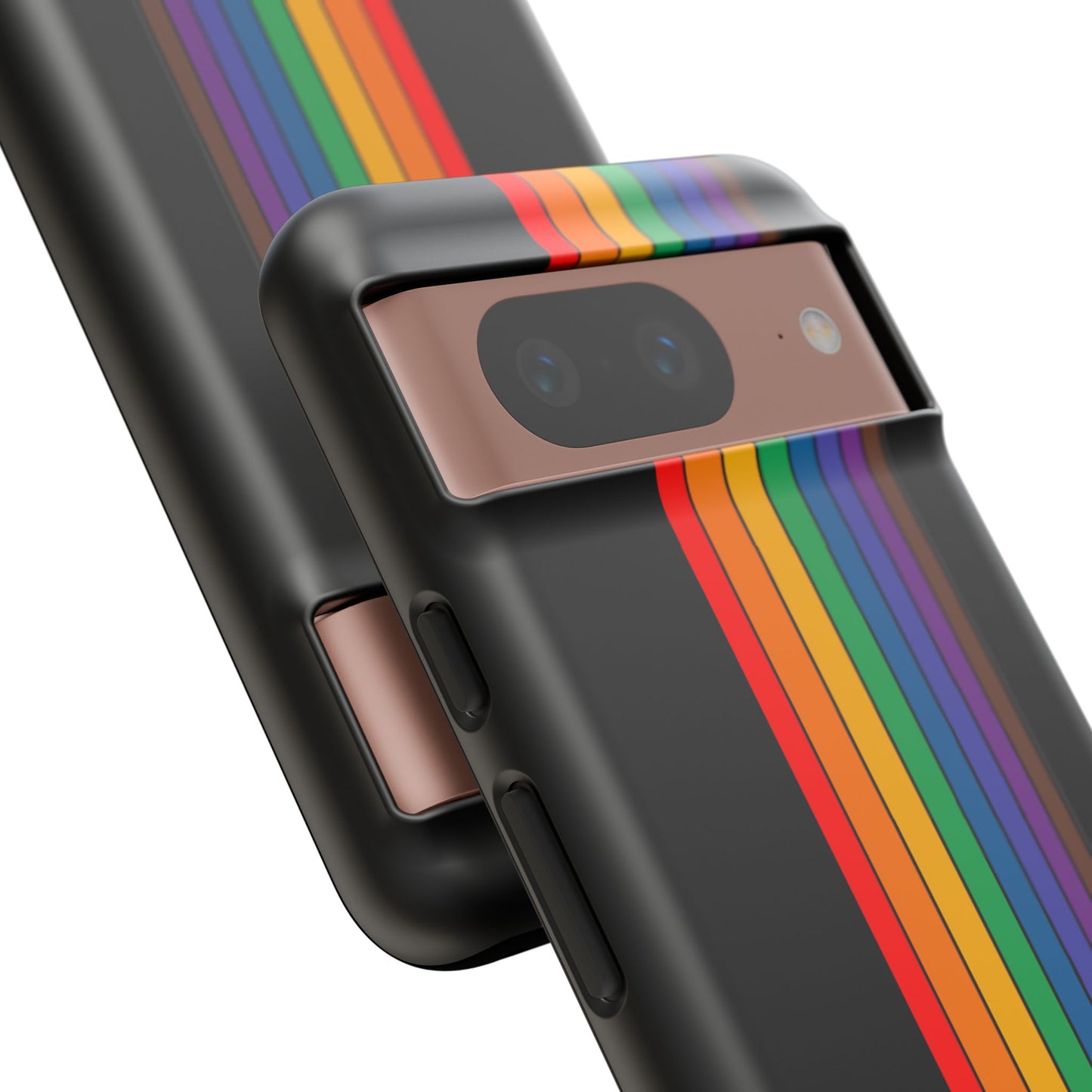 Rainbow Stripe Phone Case - for Apple, Samsung, and Google Phones