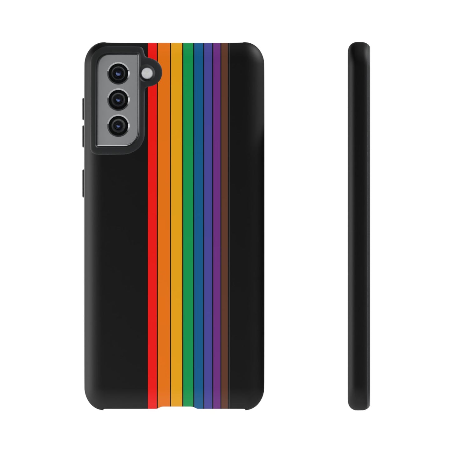 Rainbow Stripe Phone Case - for Apple, Samsung, and Google Phones