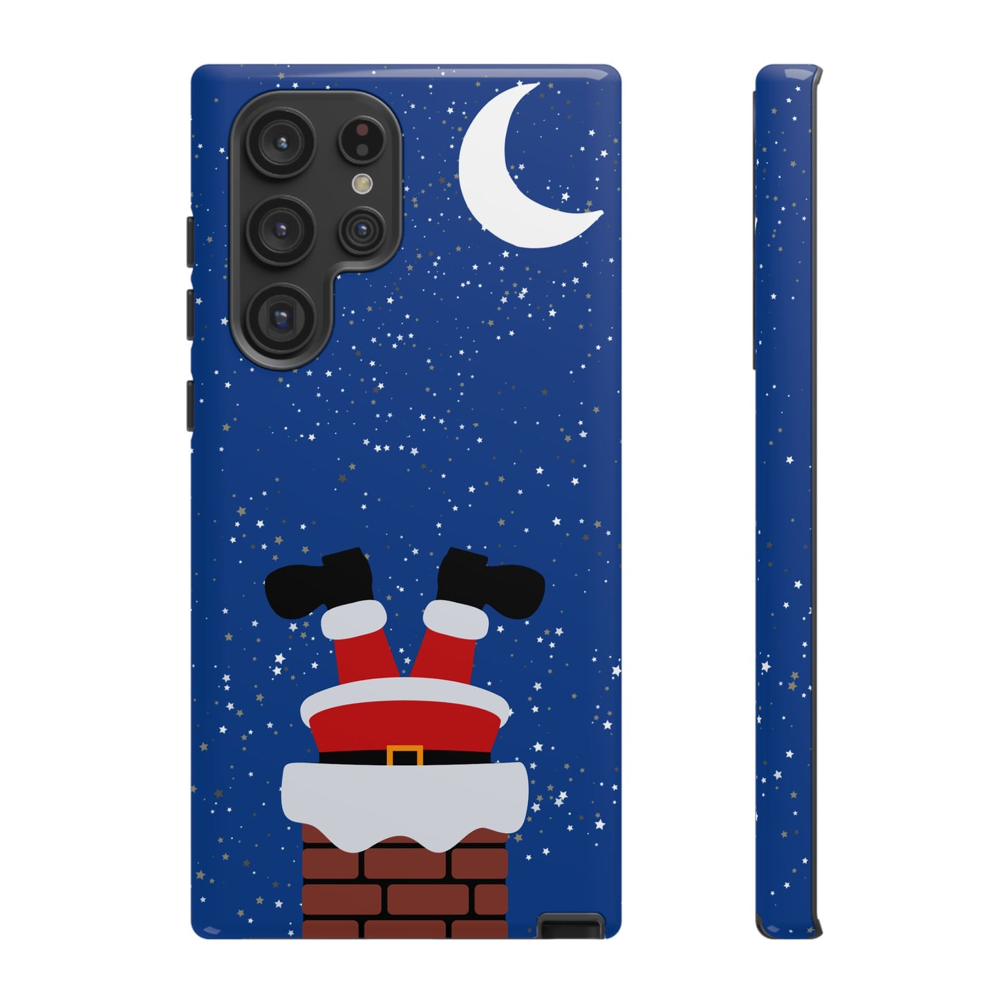 Stuck Santa Phone Case - for Apple, Samsung, and Google Phones