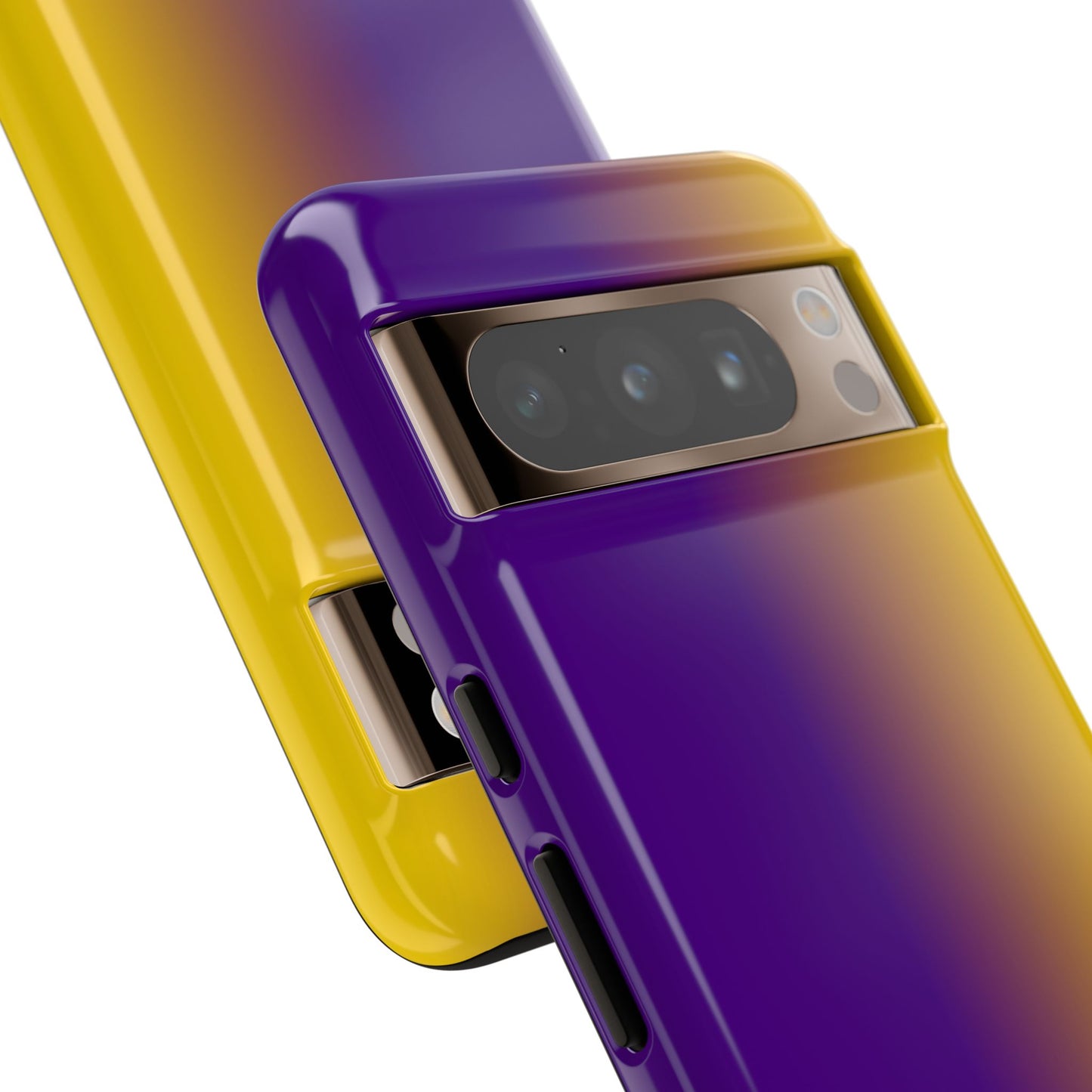 Ombre Purple and Gold Phone Case - for Apple, Samsung, and Google Phones