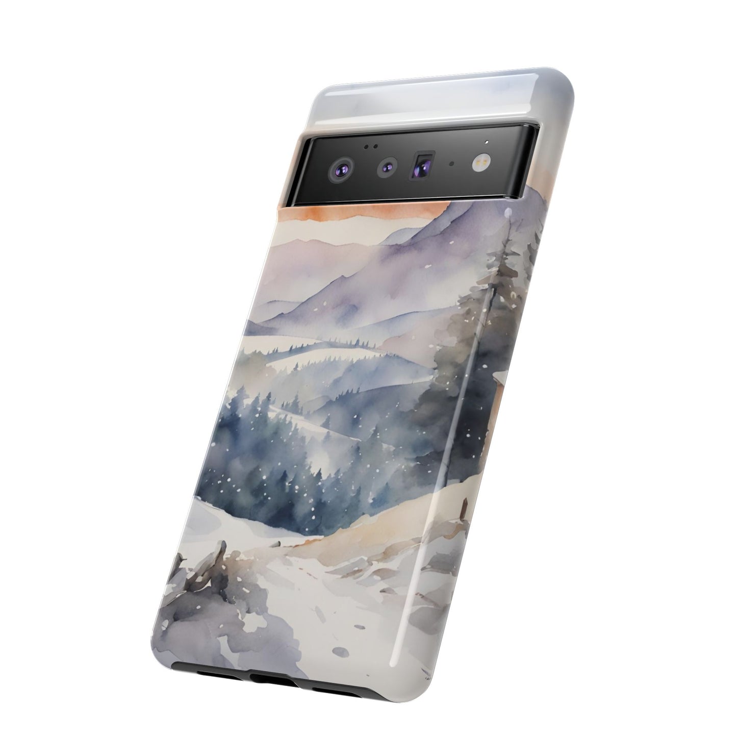 Winter Snowscape Phone Case - for Apple, Samsung, and Google Phones