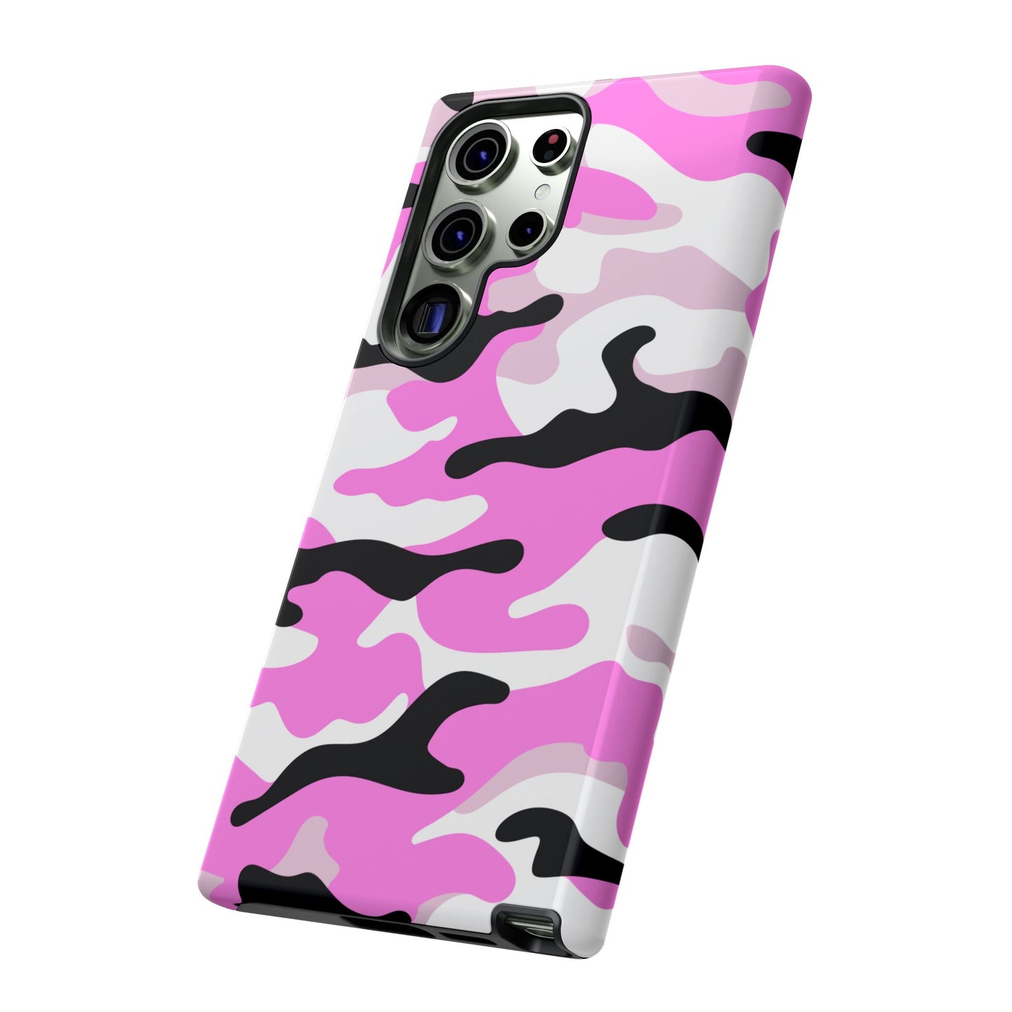 Pink Camo Phone Case - for Apple, Samsung, and Google Phones