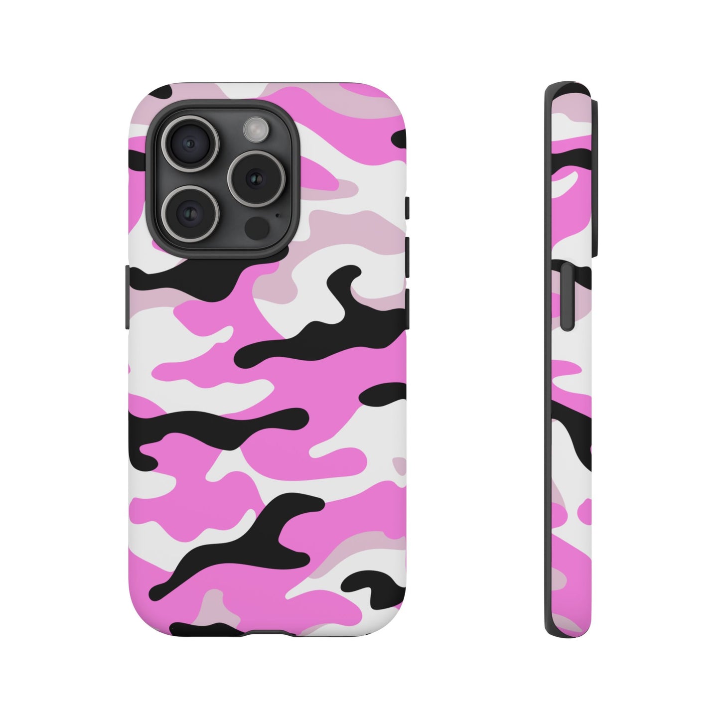 Pink Camo Phone Case - for Apple, Samsung, and Google Phones