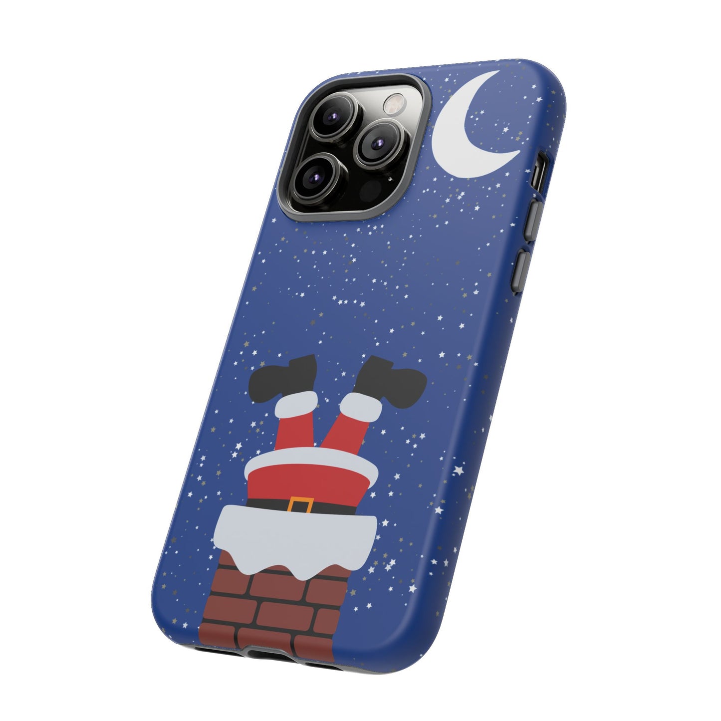 Stuck Santa Phone Case - for Apple, Samsung, and Google Phones