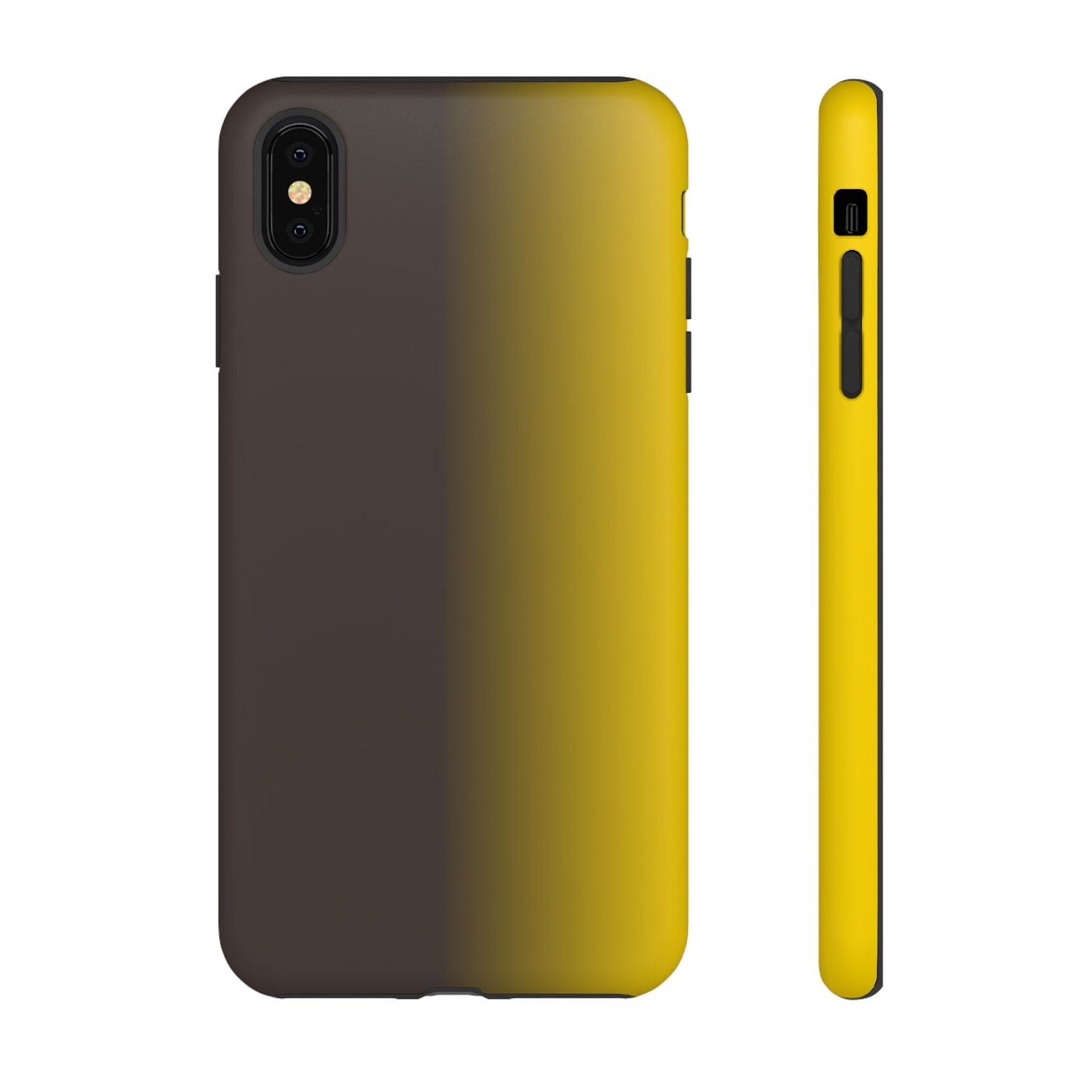 Ombre Brown and Gold Phone Case - for Apple, Samsung, and Google Phones