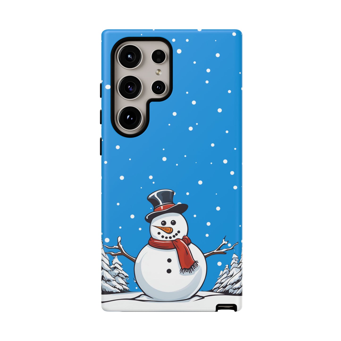 Snowman Phone Case - for Apple, Samsung, and Google Phones