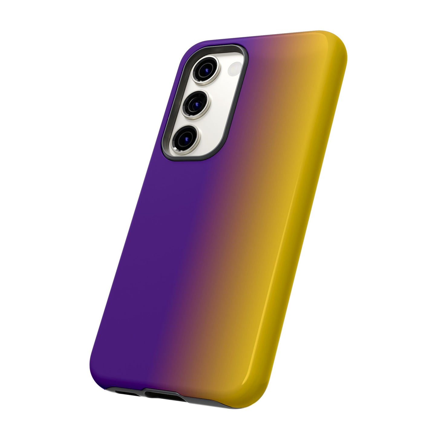 Ombre Purple and Gold Phone Case - for Apple, Samsung, and Google Phones