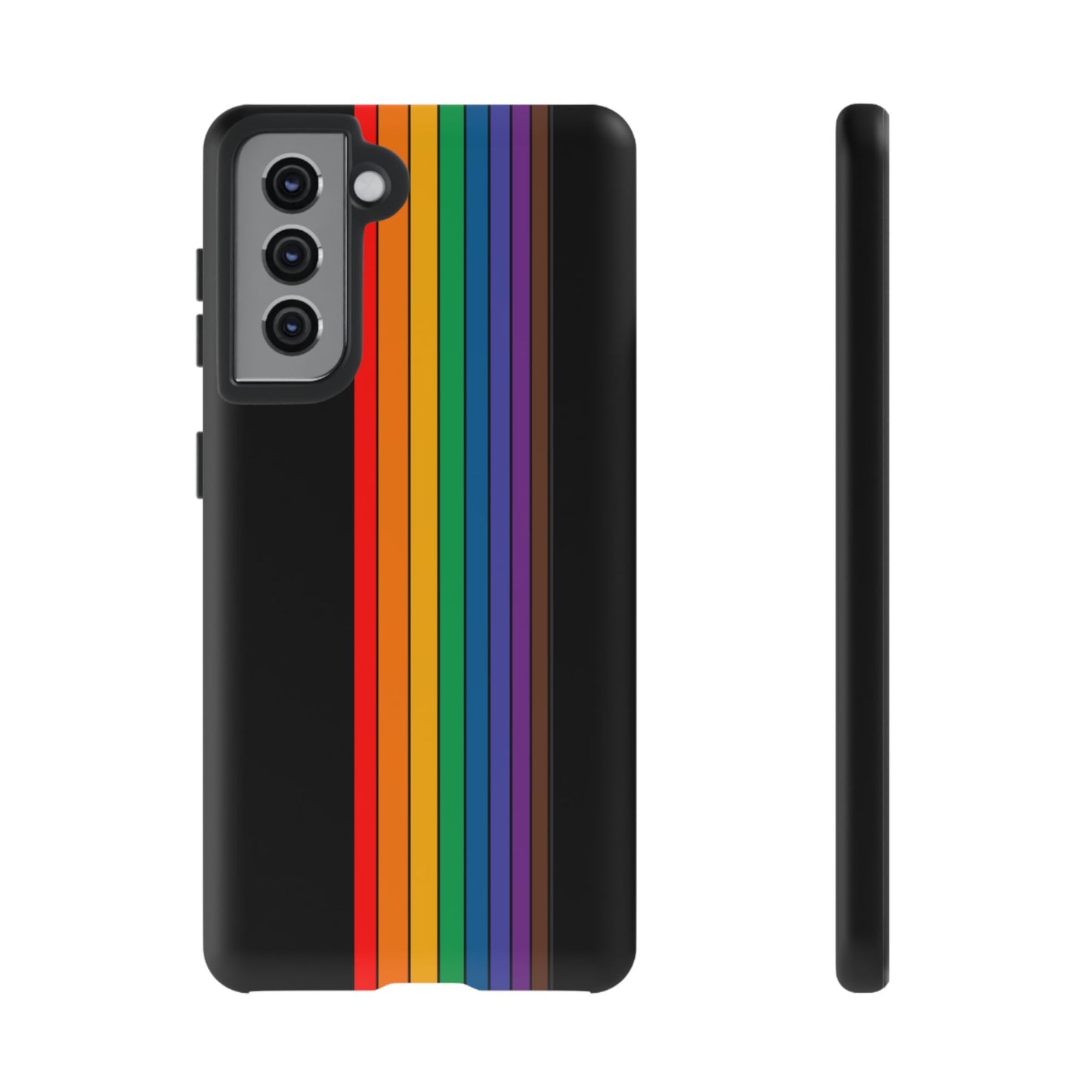 Rainbow Stripe Phone Case - for Apple, Samsung, and Google Phones