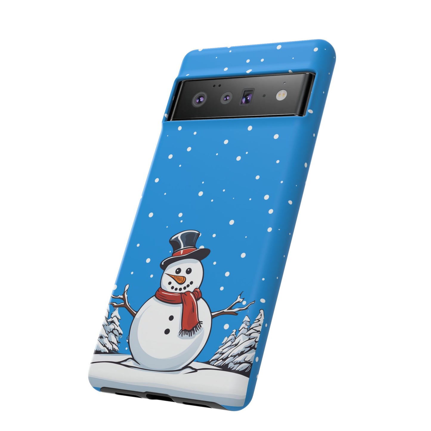 Snowman Phone Case - for Apple, Samsung, and Google Phones