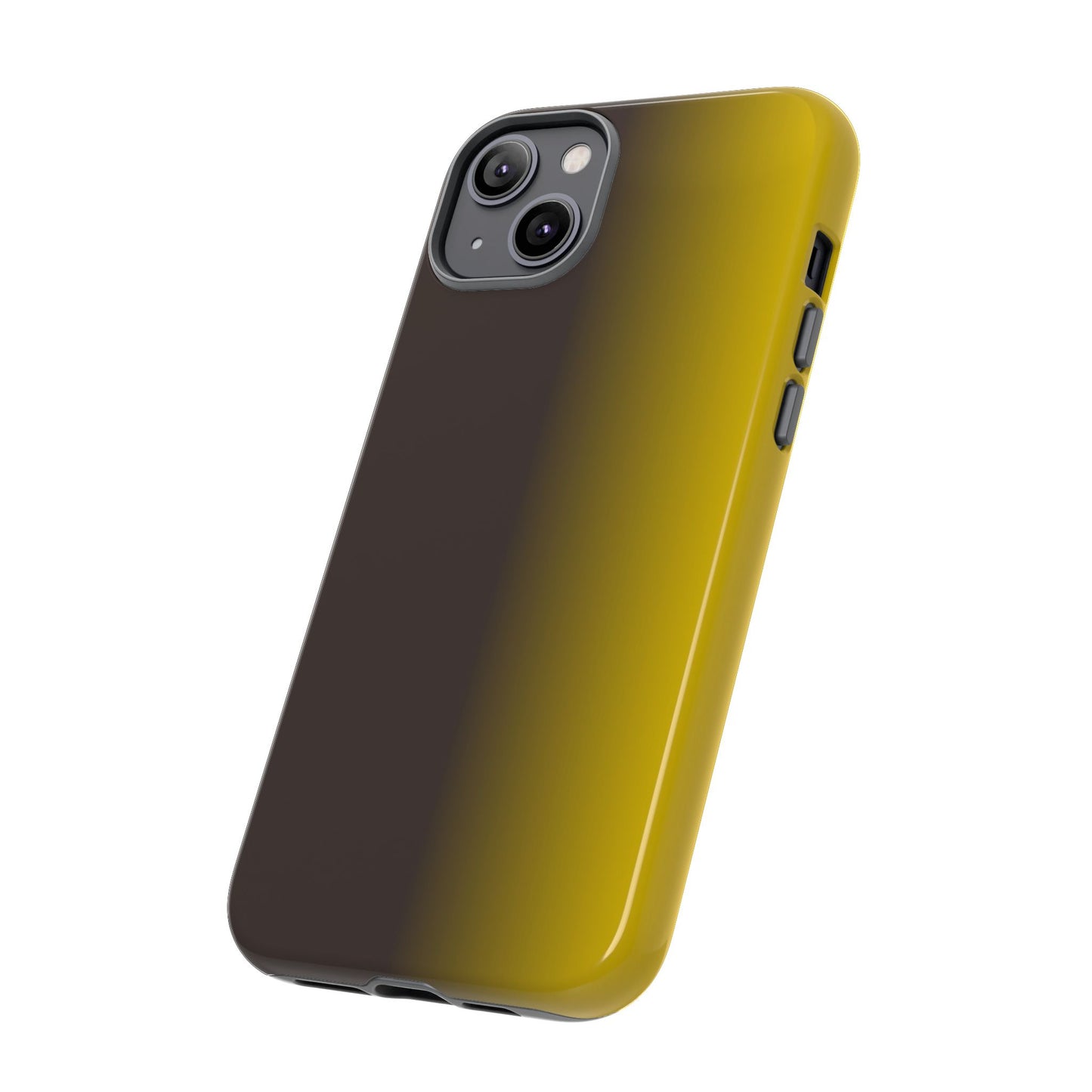 Ombre Brown and Gold Phone Case - for Apple, Samsung, and Google Phones