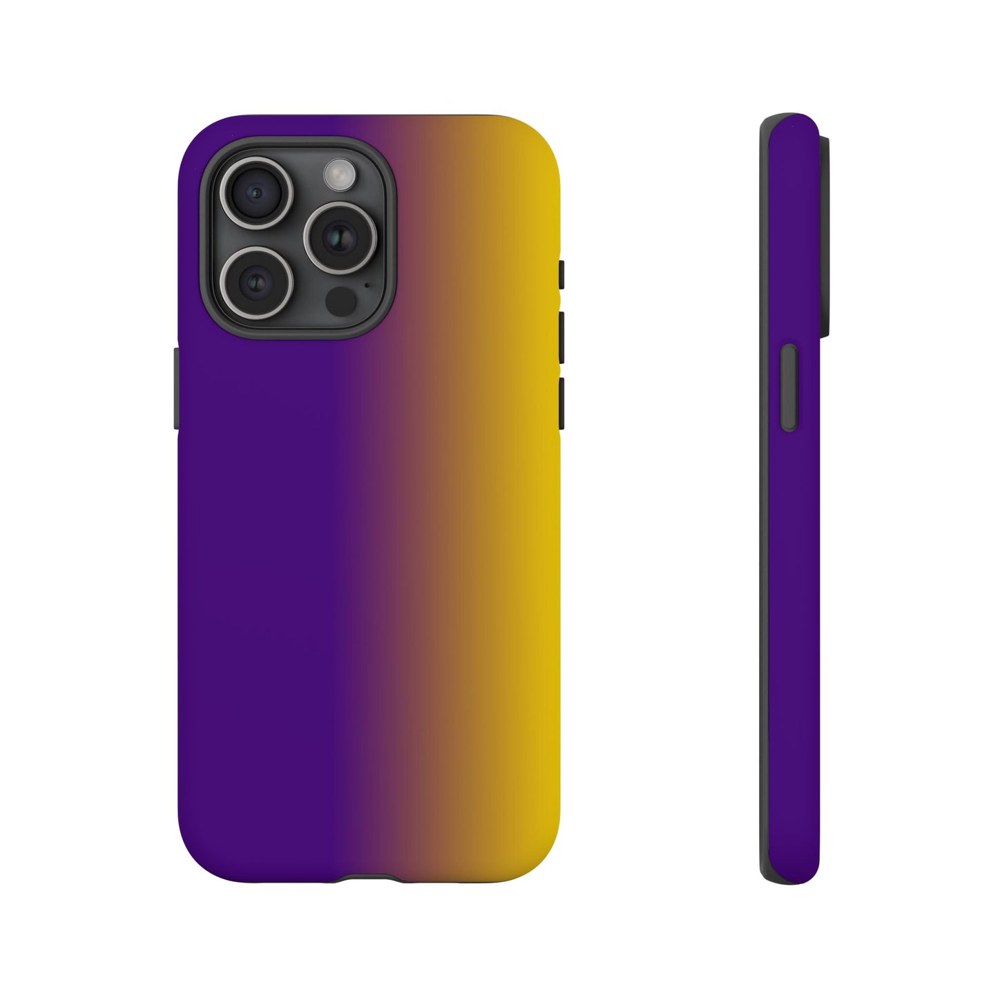 Ombre Purple and Gold Phone Case - for Apple, Samsung, and Google Phones