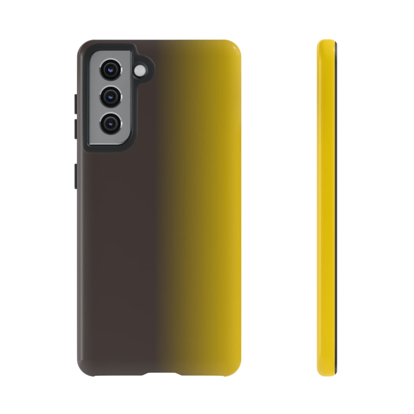 Ombre Brown and Gold Phone Case - for Apple, Samsung, and Google Phones