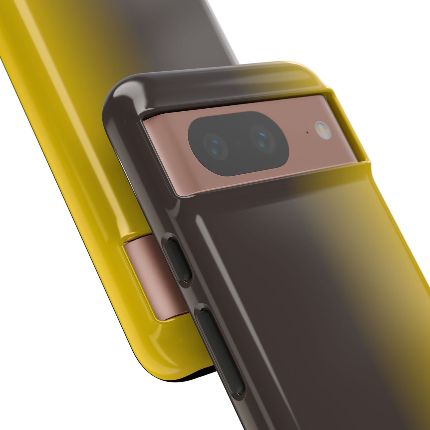 Ombre Brown and Gold Phone Case - for Apple, Samsung, and Google Phones
