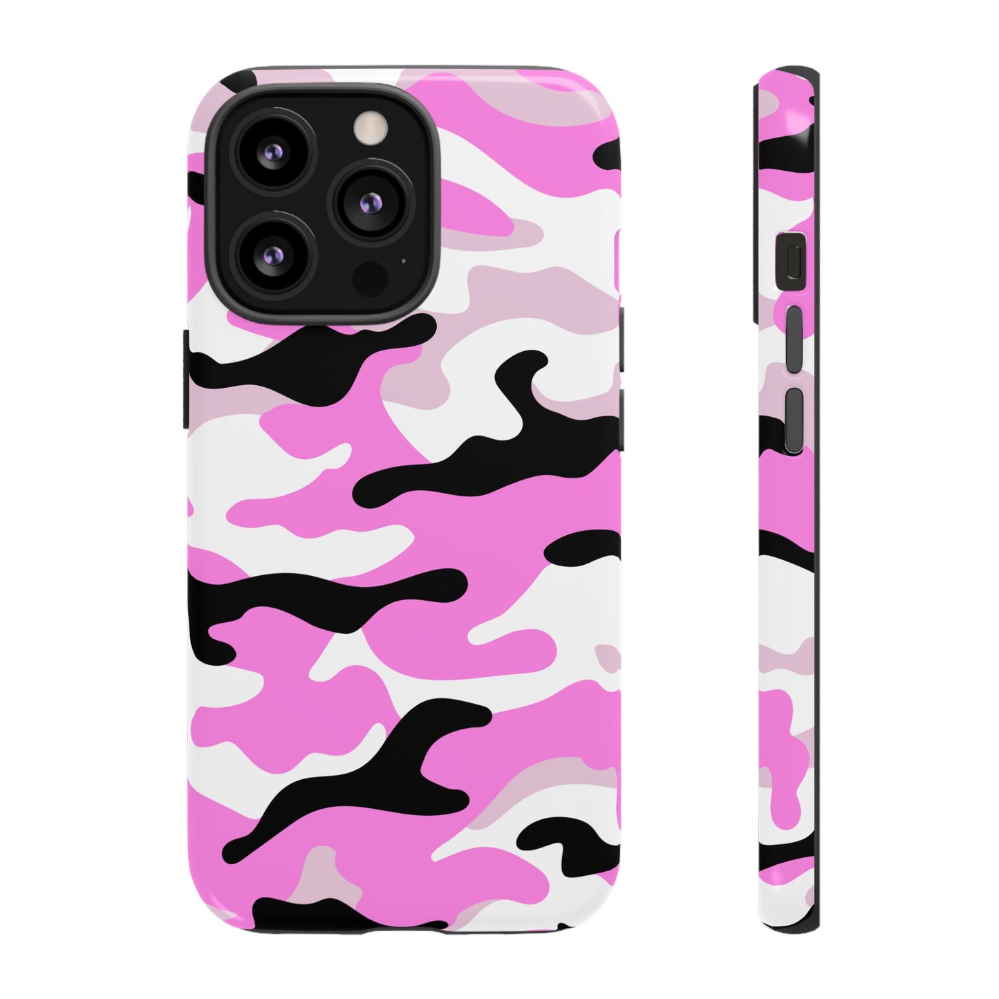 Pink Camo Phone Case - for Apple, Samsung, and Google Phones