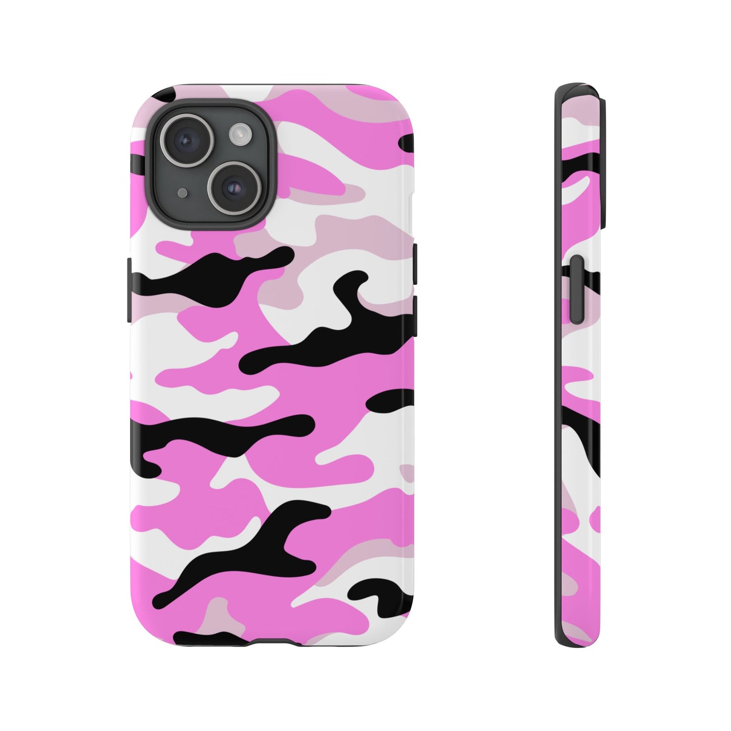 Pink Camo Phone Case - for Apple, Samsung, and Google Phones