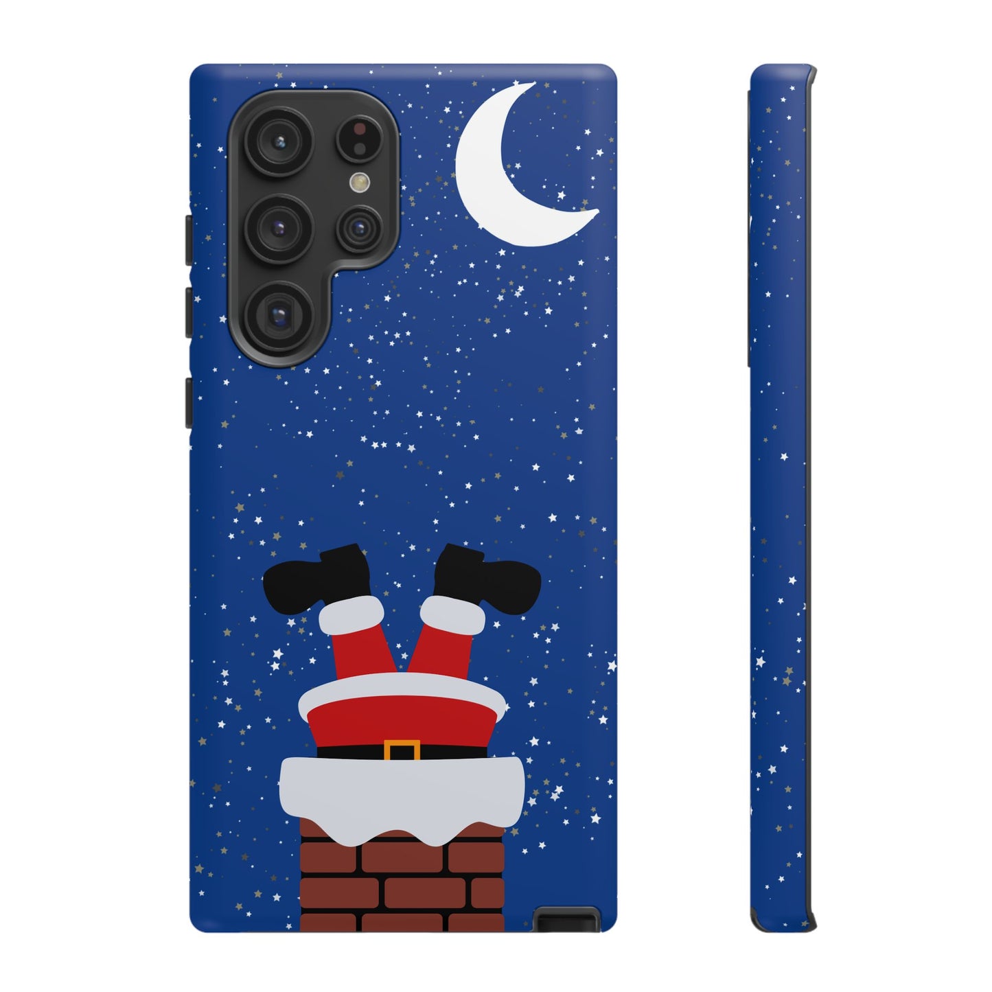 Stuck Santa Phone Case - for Apple, Samsung, and Google Phones