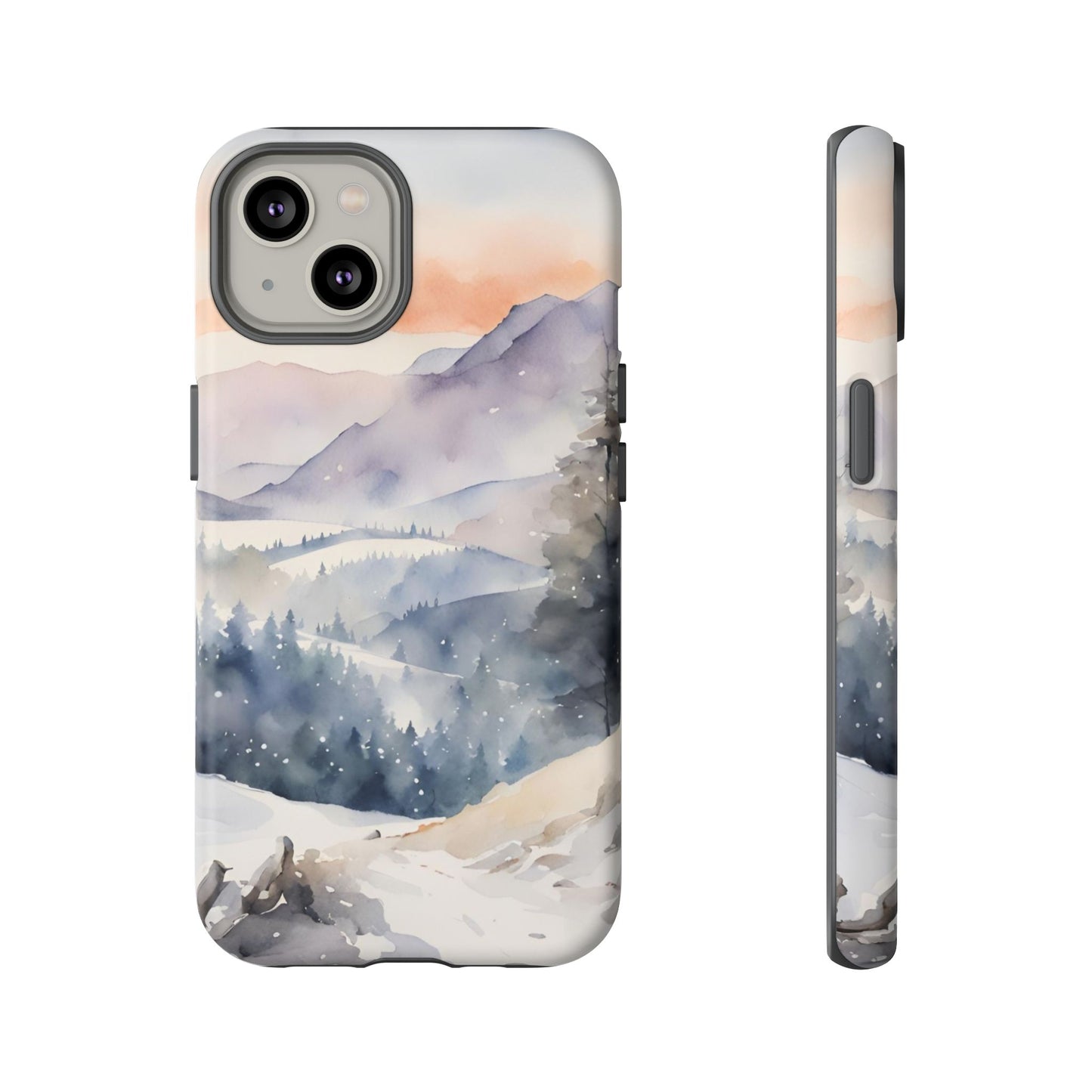 Winter Snowscape Phone Case - for Apple, Samsung, and Google Phones