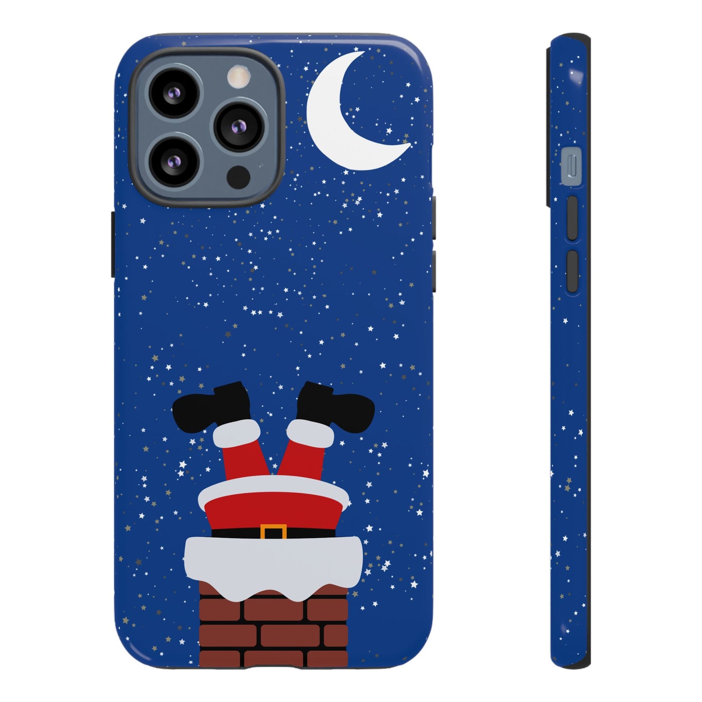 Stuck Santa Phone Case - for Apple, Samsung, and Google Phones