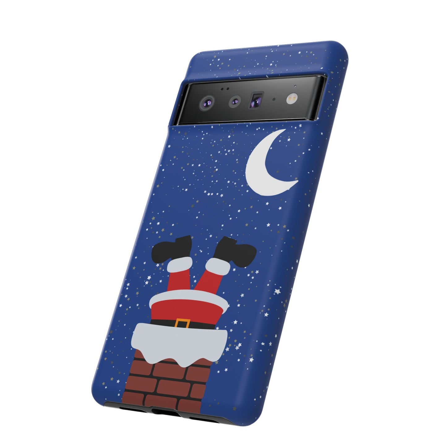 Stuck Santa Phone Case - for Apple, Samsung, and Google Phones