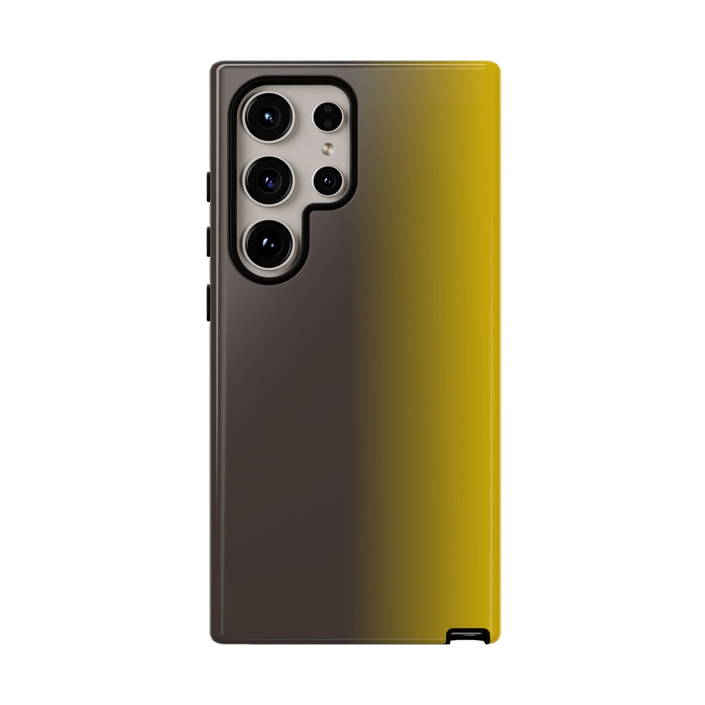 Ombre Brown and Gold Phone Case - for Apple, Samsung, and Google Phones