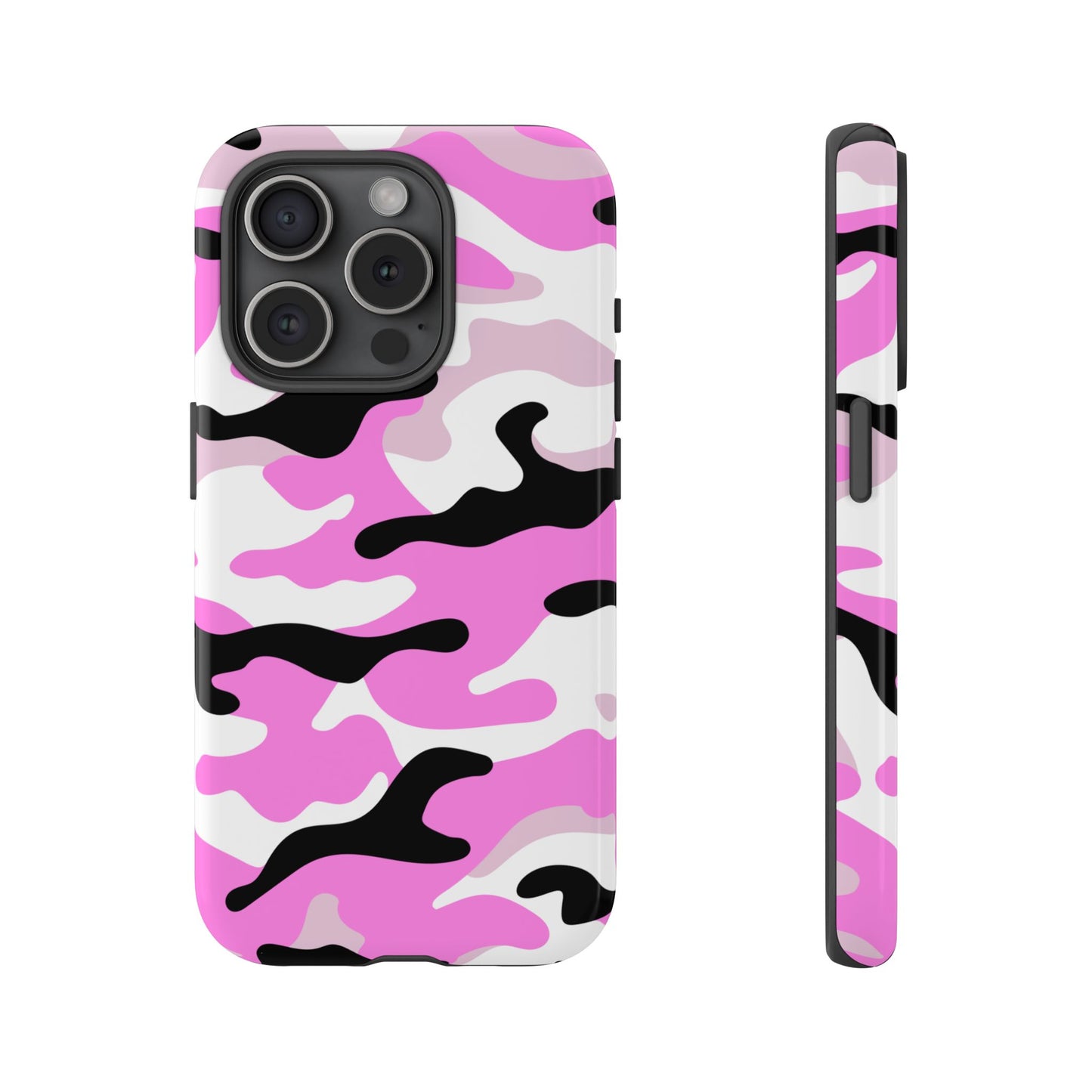 Pink Camo Phone Case - for Apple, Samsung, and Google Phones
