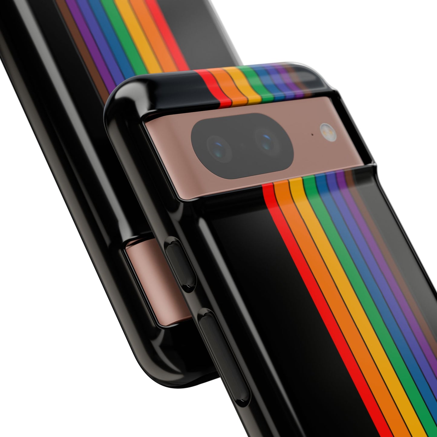 Rainbow Stripe Phone Case - for Apple, Samsung, and Google Phones
