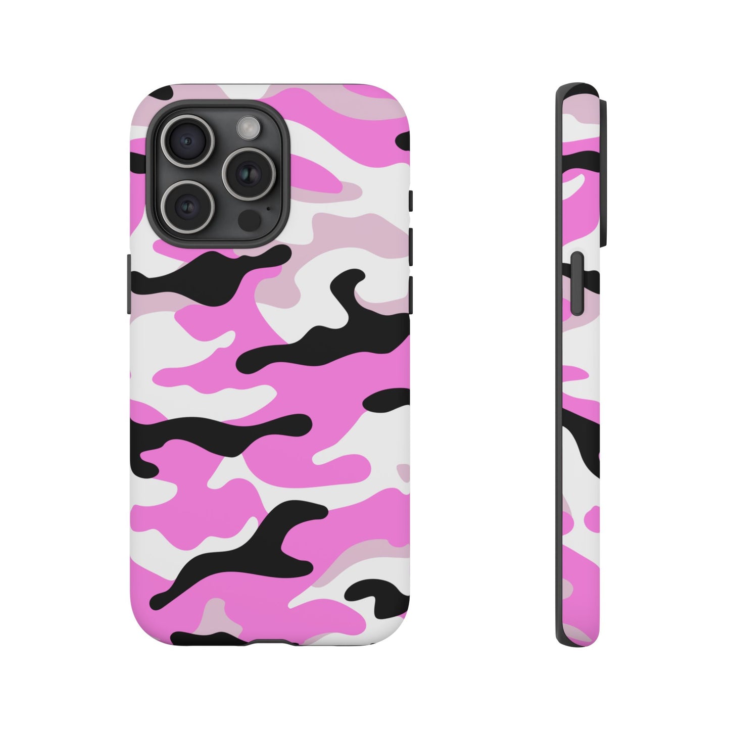 Pink Camo Phone Case - for Apple, Samsung, and Google Phones