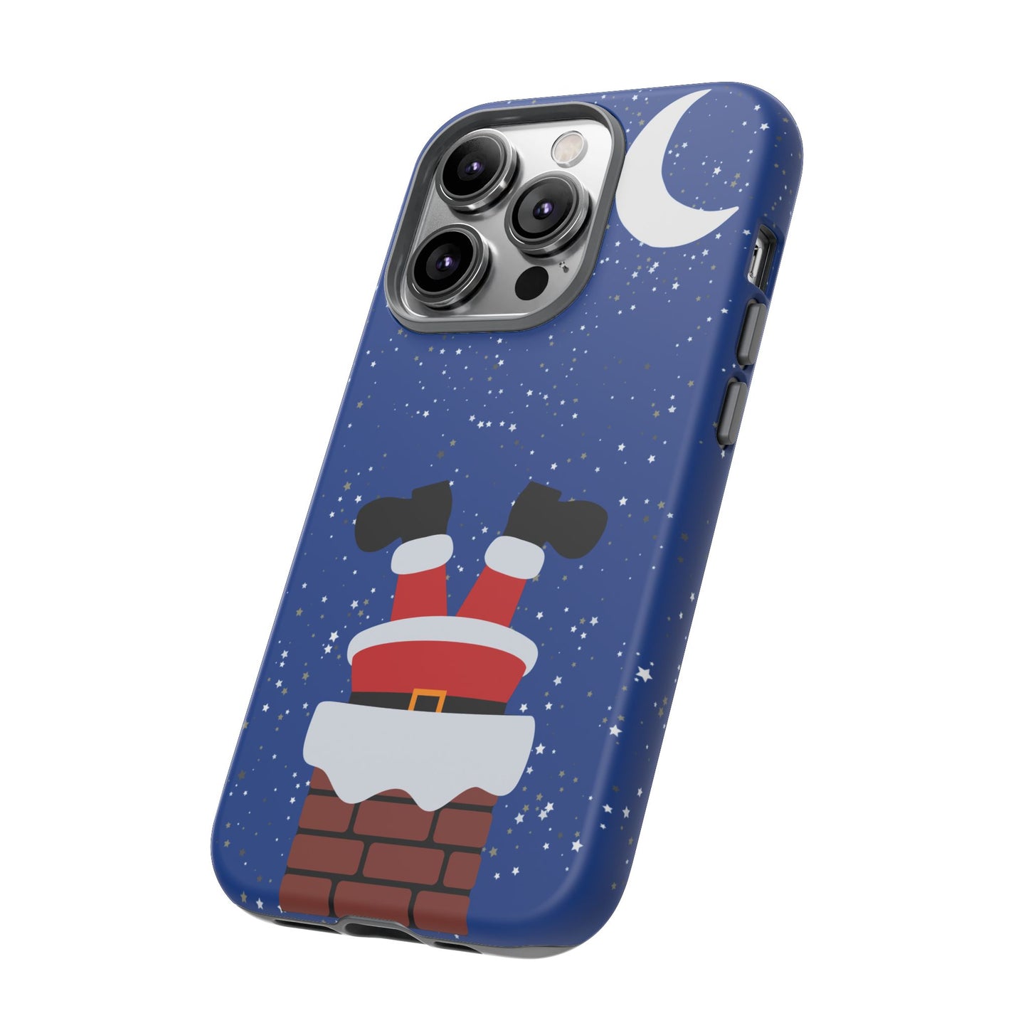 Stuck Santa Phone Case - for Apple, Samsung, and Google Phones
