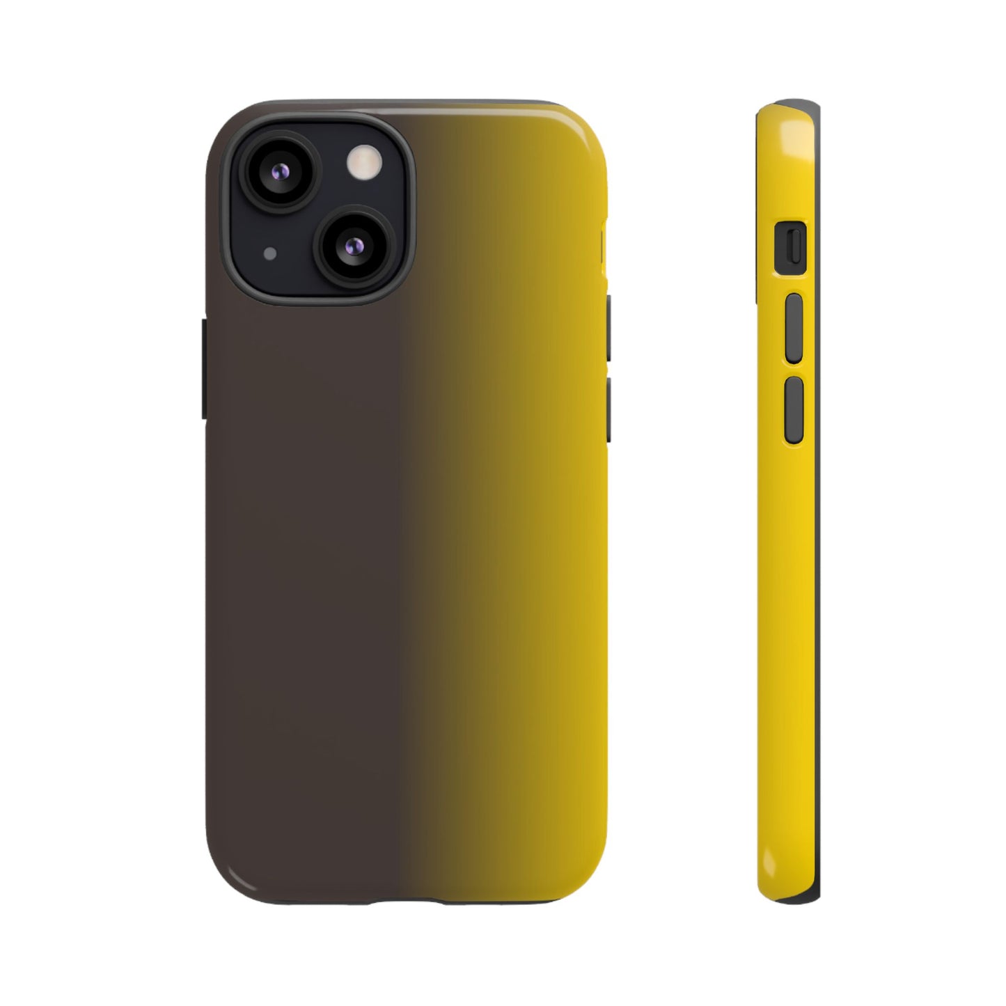 Ombre Brown and Gold Phone Case - for Apple, Samsung, and Google Phones