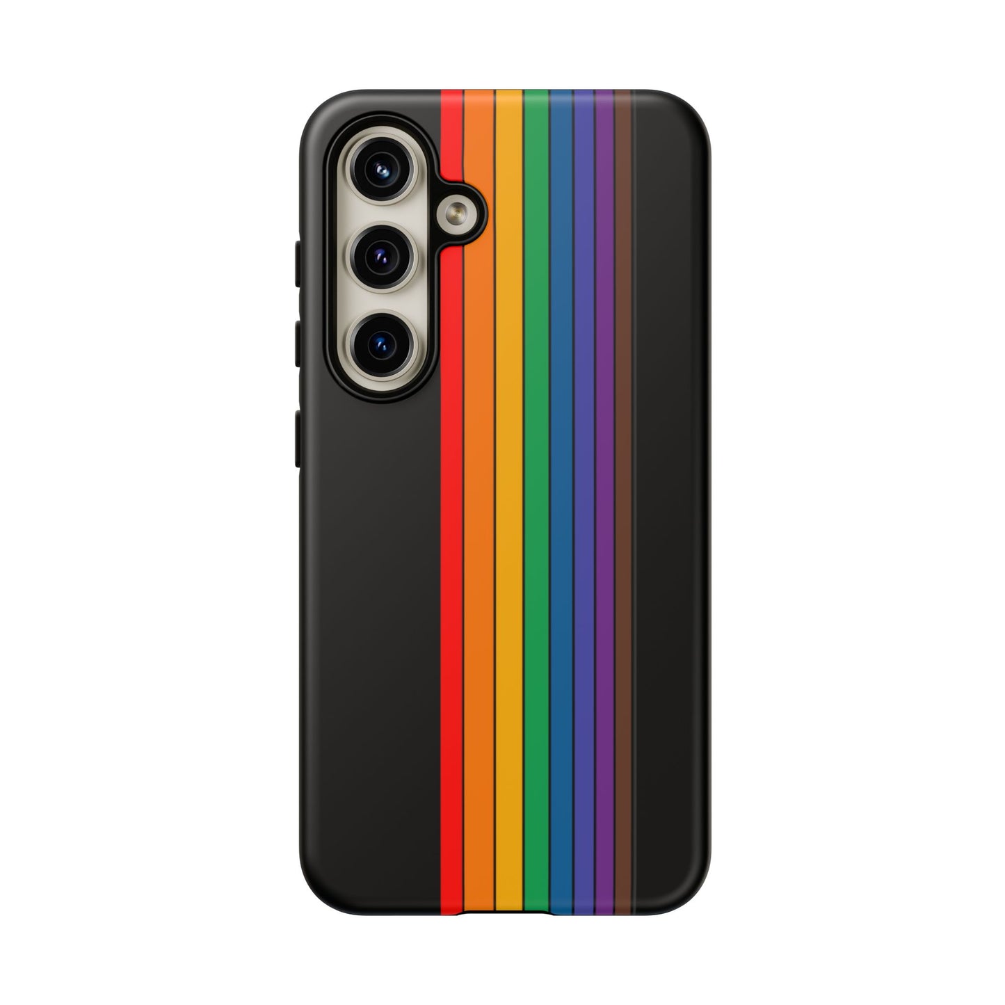 Rainbow Stripe Phone Case - for Apple, Samsung, and Google Phones