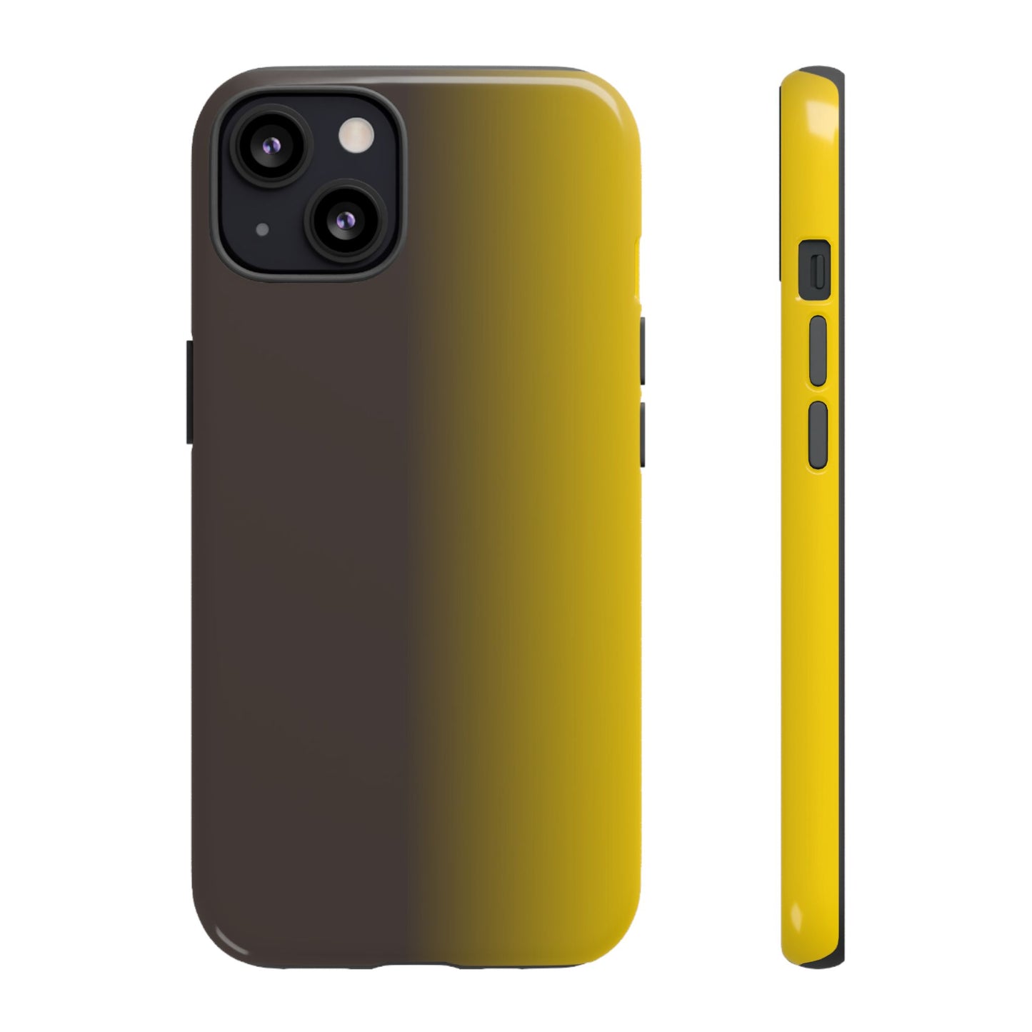 Ombre Brown and Gold Phone Case - for Apple, Samsung, and Google Phones