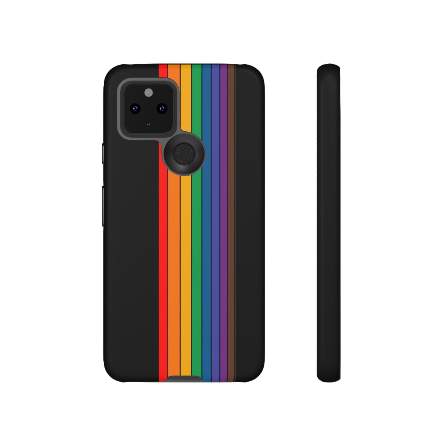 Rainbow Stripe Phone Case - for Apple, Samsung, and Google Phones