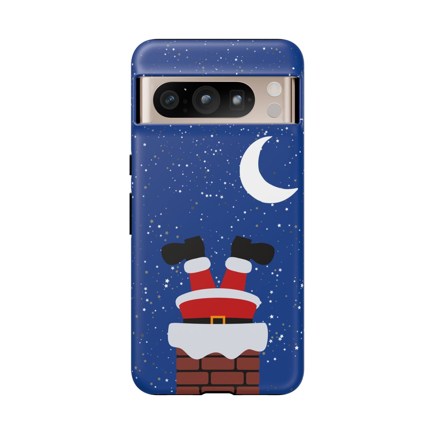Stuck Santa Phone Case - for Apple, Samsung, and Google Phones