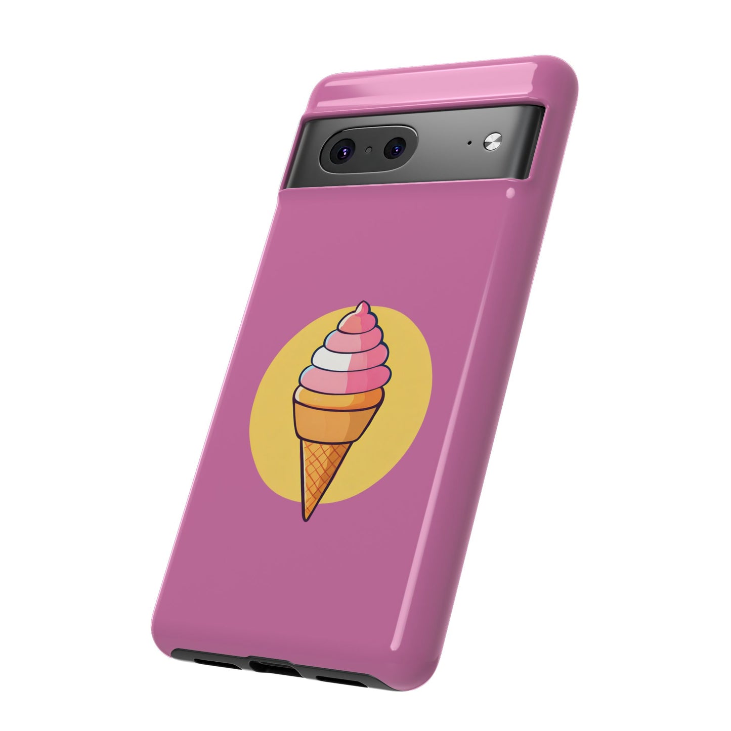 Ice Cream Cone Phone Case - for Apple, Samsung, and Google Phones