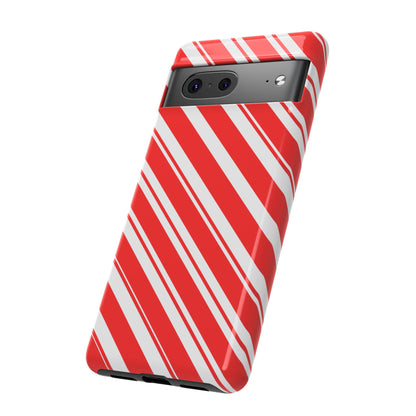 Candy Cane Phone Case - for Apple, Samsung, and Google Phones